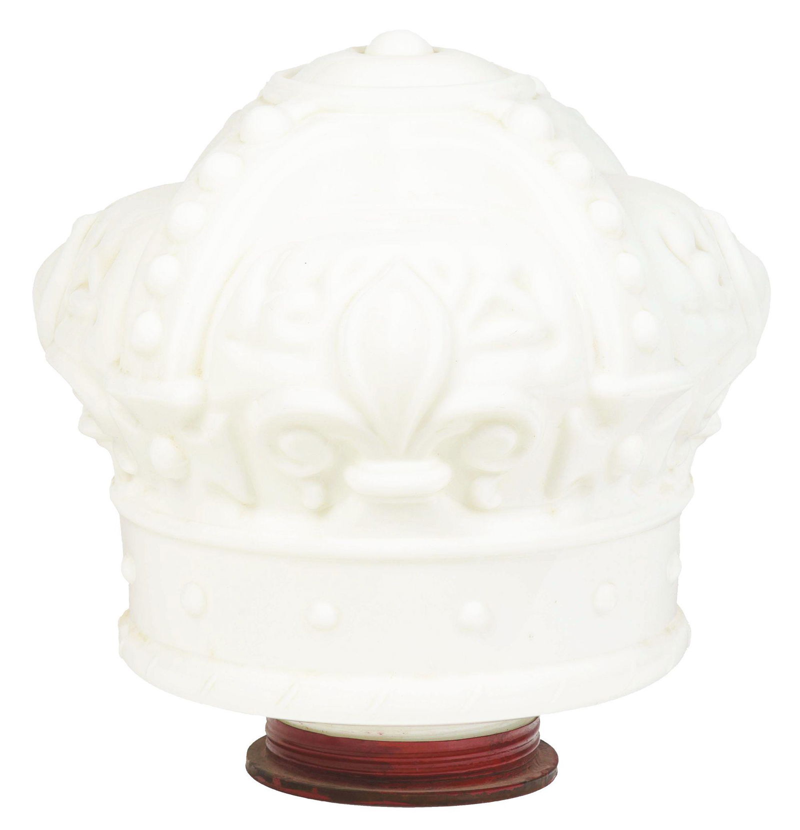 STANDARD OIL WHITE CROWN GASOLINE ONE PIECE CAST MILK (1 of 5)