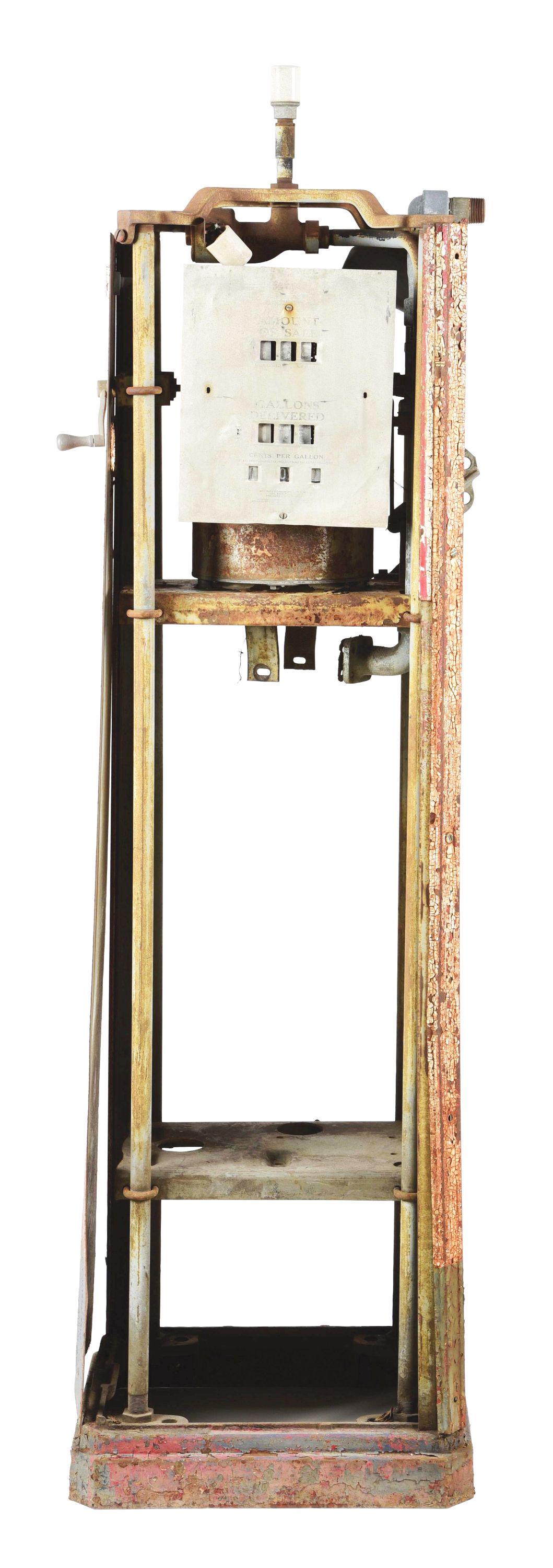 BENNETT MODEL #76 PROJECT GAS PUMP. (1 of 7)