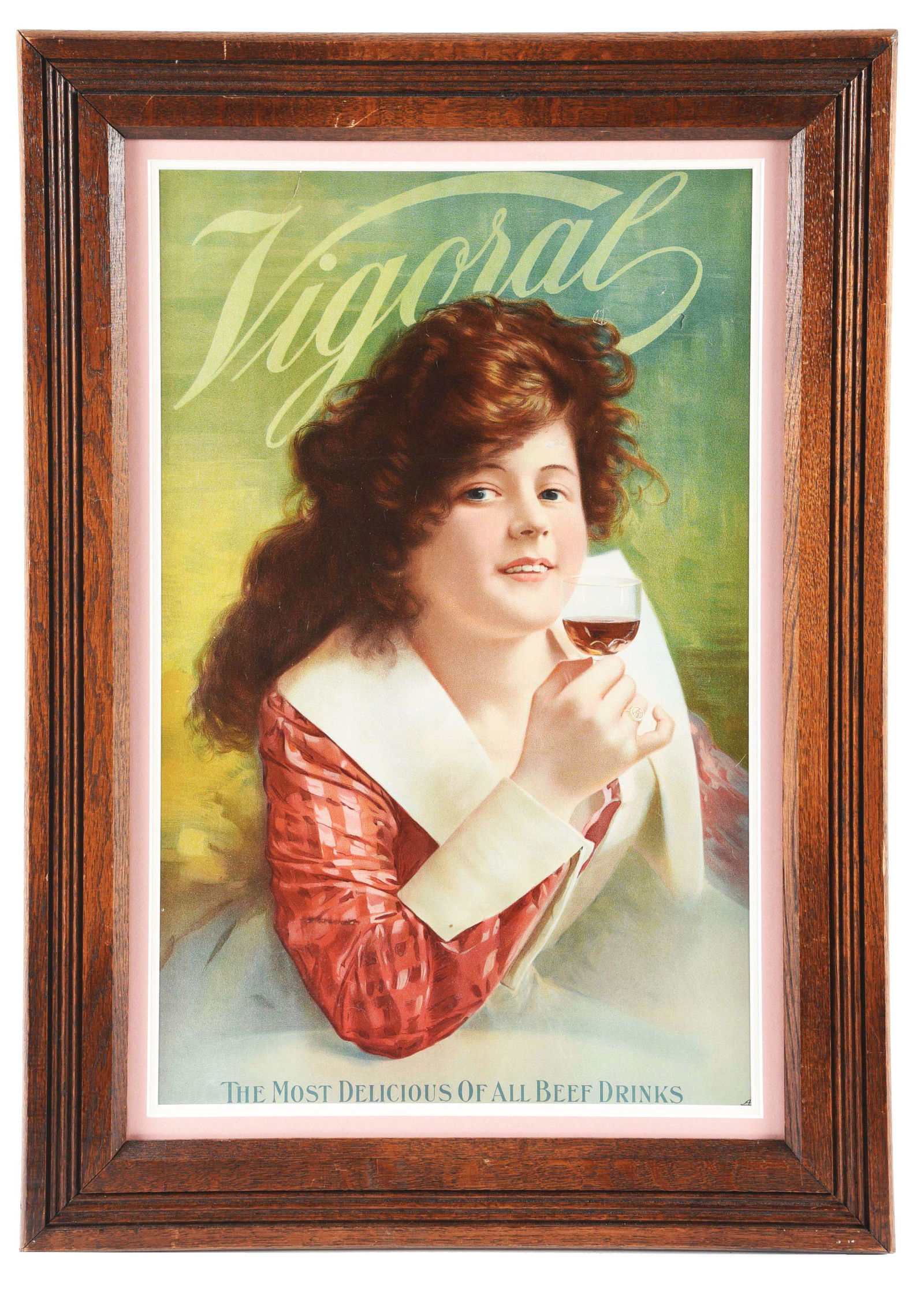 VIGORAL BEEF DRINKS PAPER ADVERTISEMENT. (1 of 4)