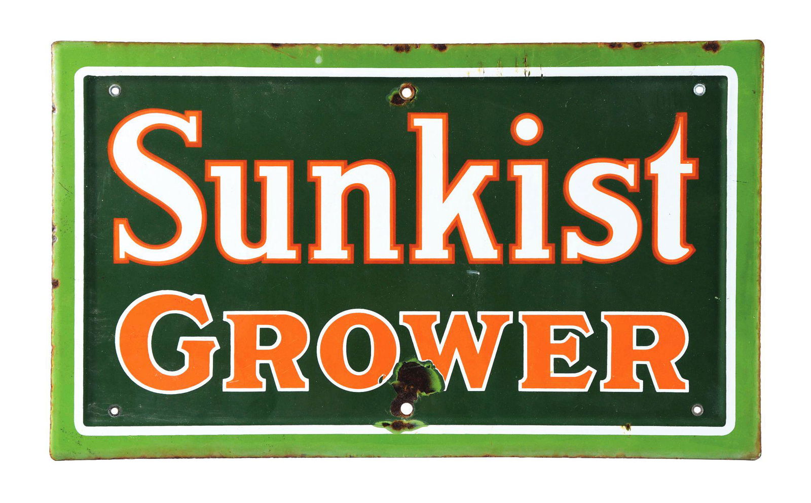 SUNKIST GROWER SIGN. (1 of 2)