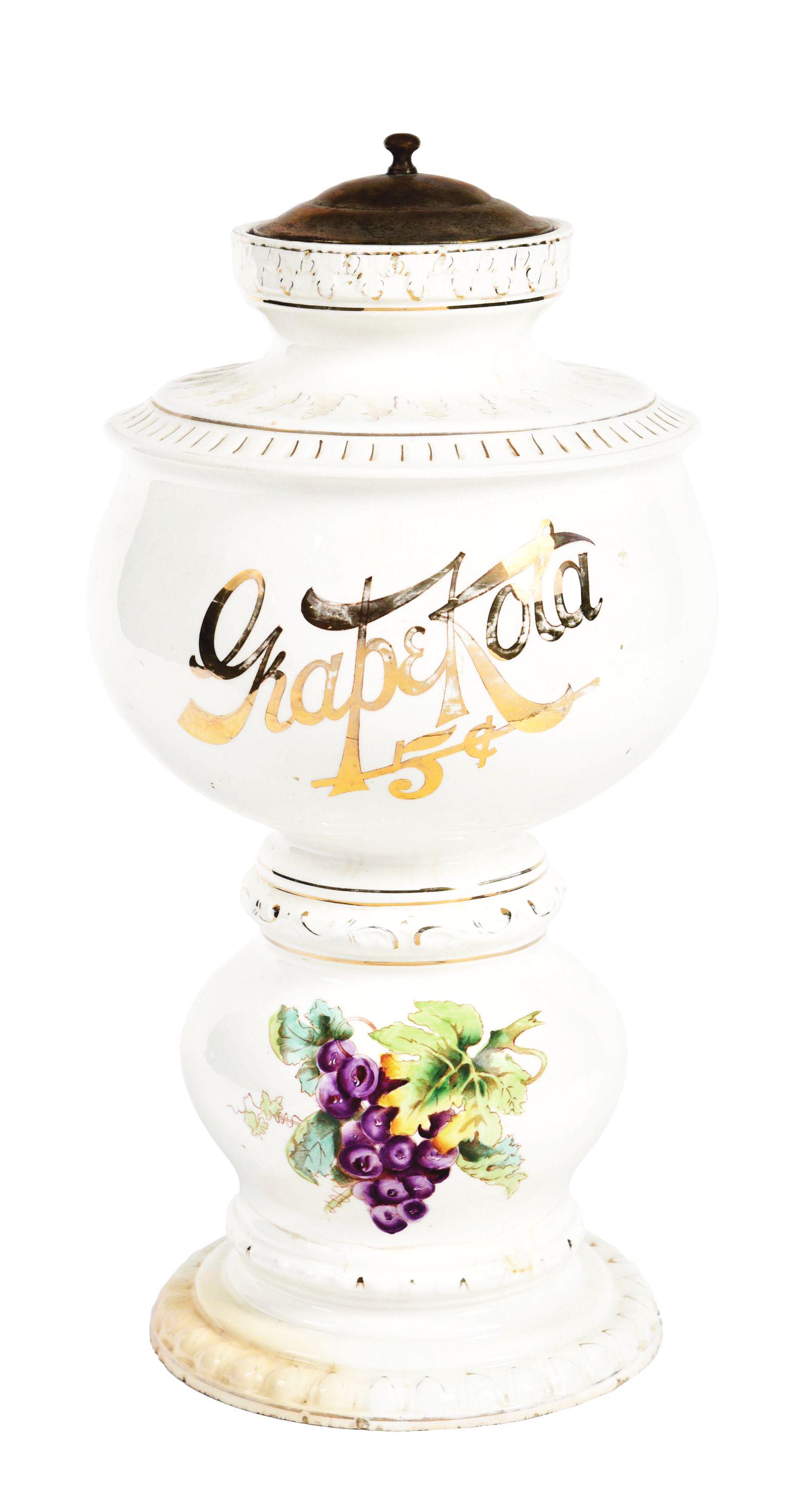 5¢ GRAPEKOLA EARLY SYRUP DISPENSER. (1 of 4)