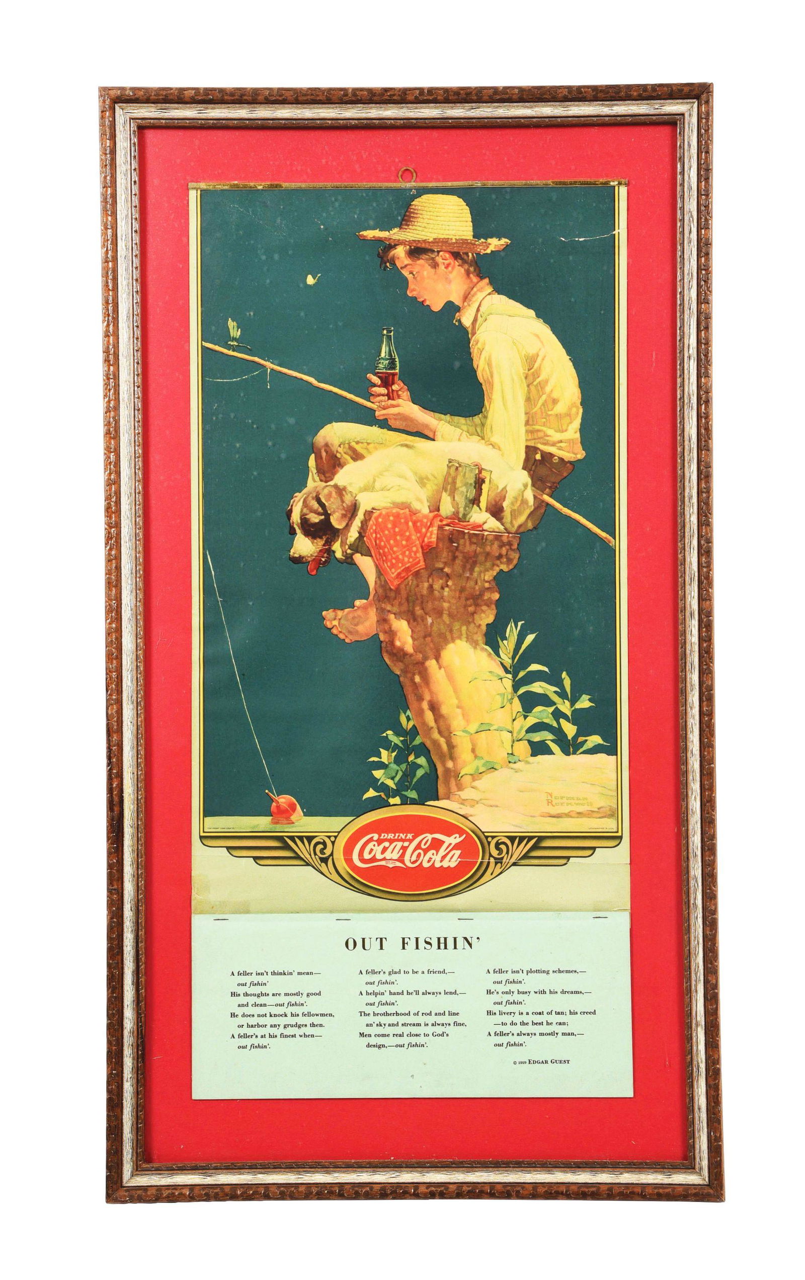 1923 COCA-COLA CALENDAR. (1 of 3)