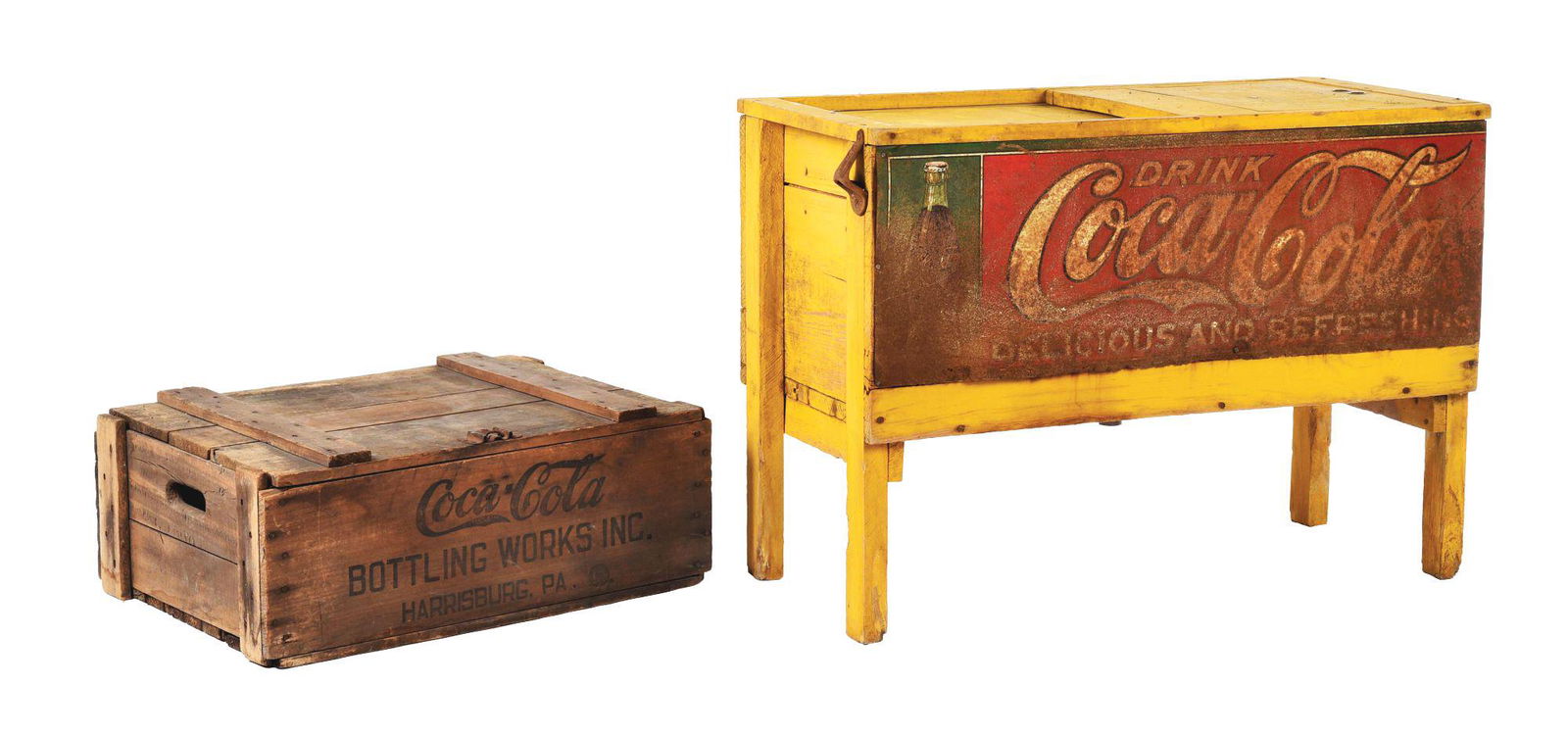 LOT OF 2: COCA-COLA COOLER ITEMS. (1 of 7)