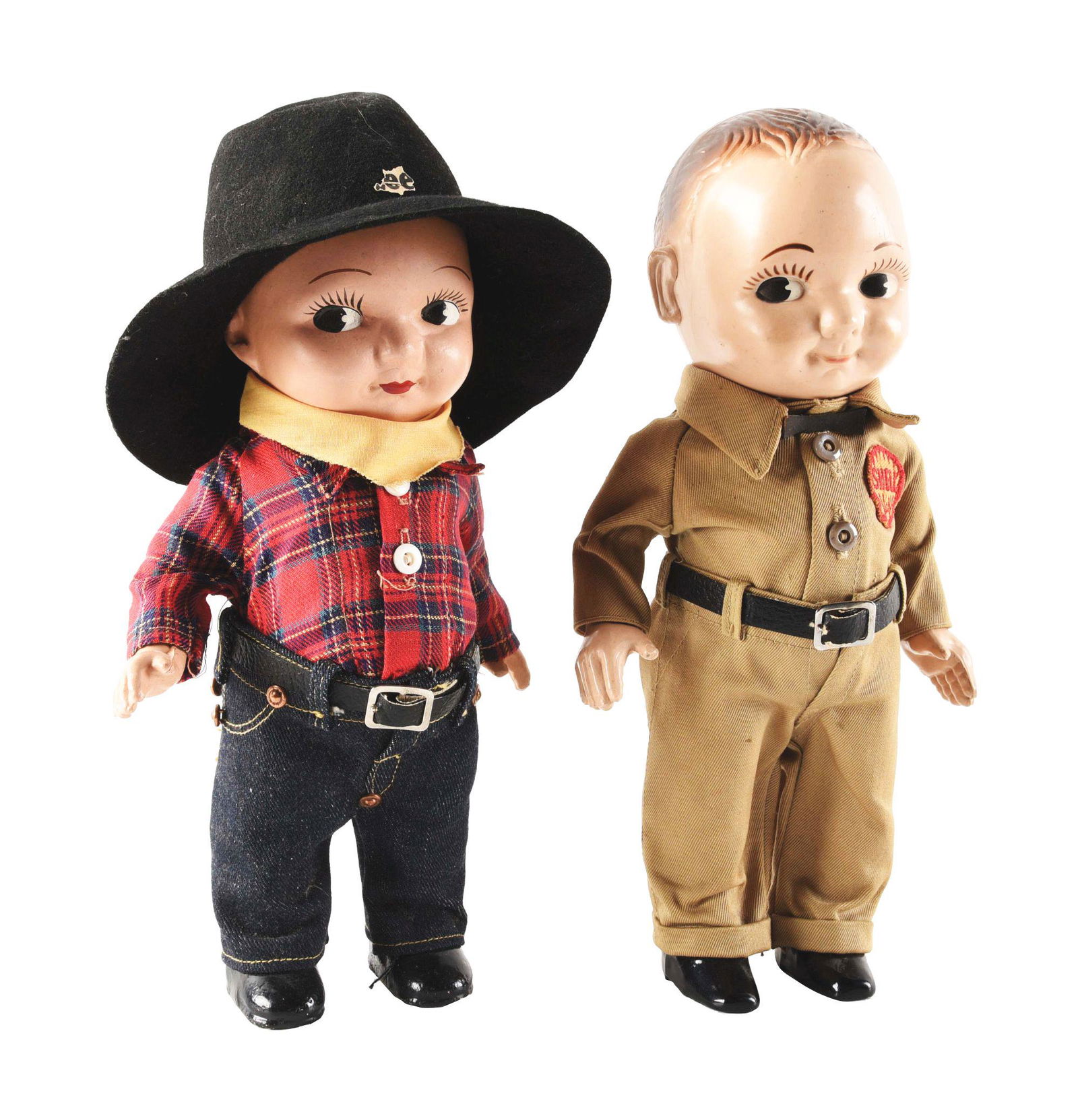 LOT OF 2: BUDDY LEE DOLLS. (1 of 8)