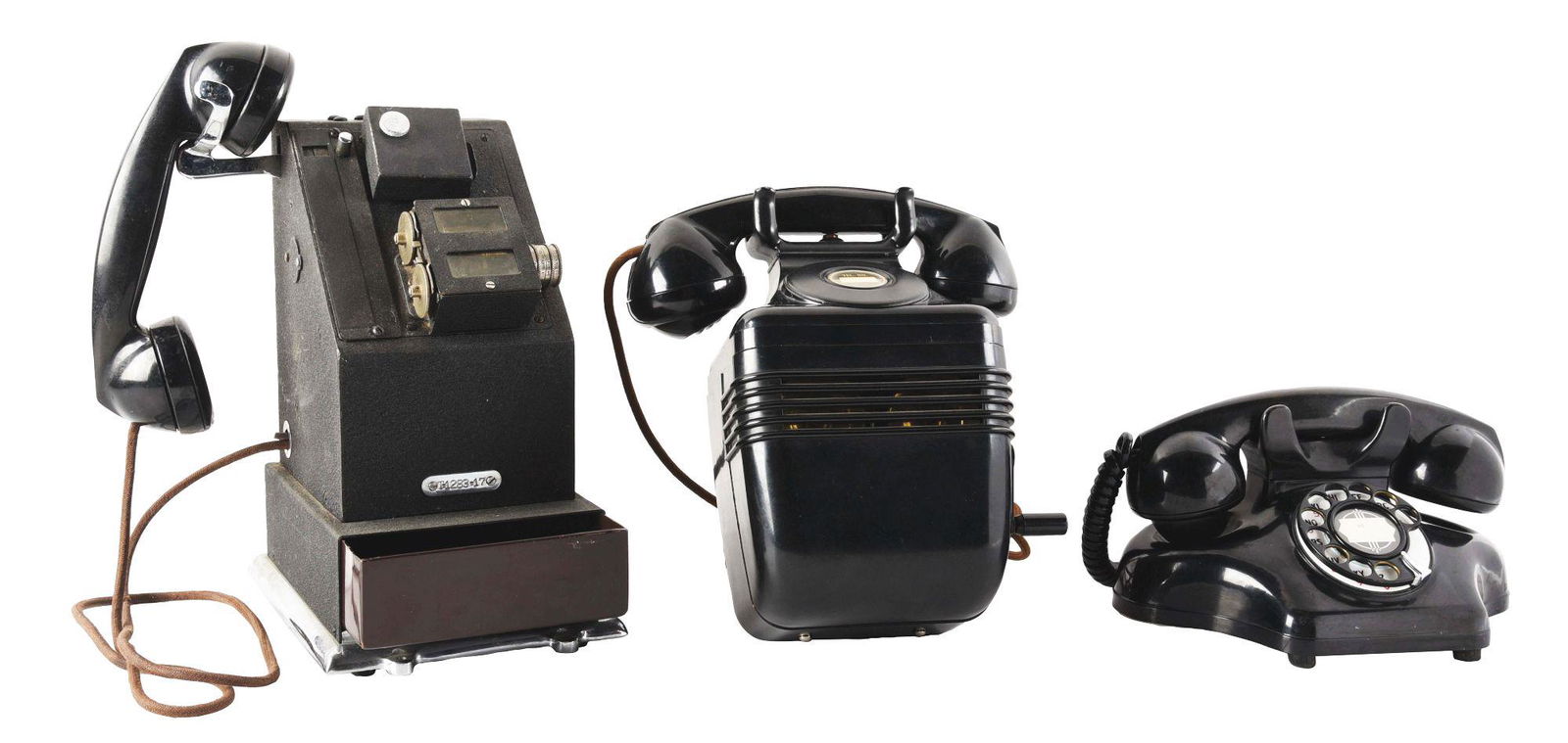 LOT OF 3: TELEPHONES. (1 of 7)