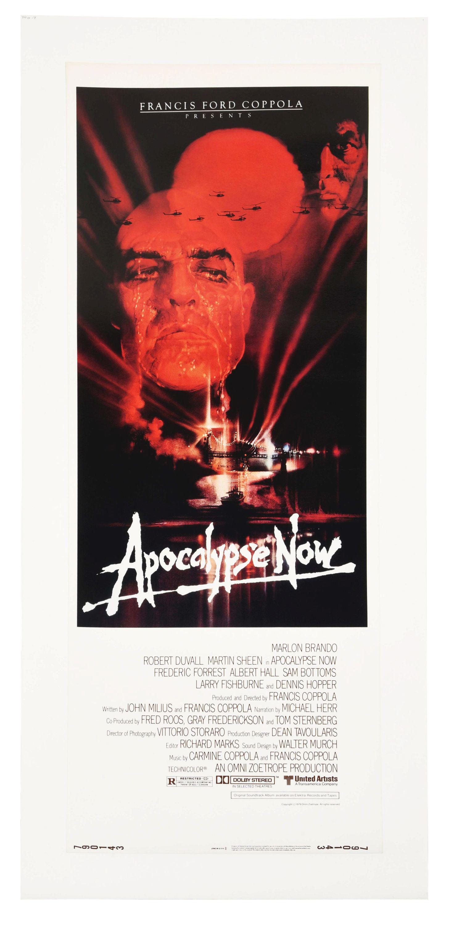 APOCALYPSE NOW LINEN-BACKED MOVIE POSTER. (1 of 4)