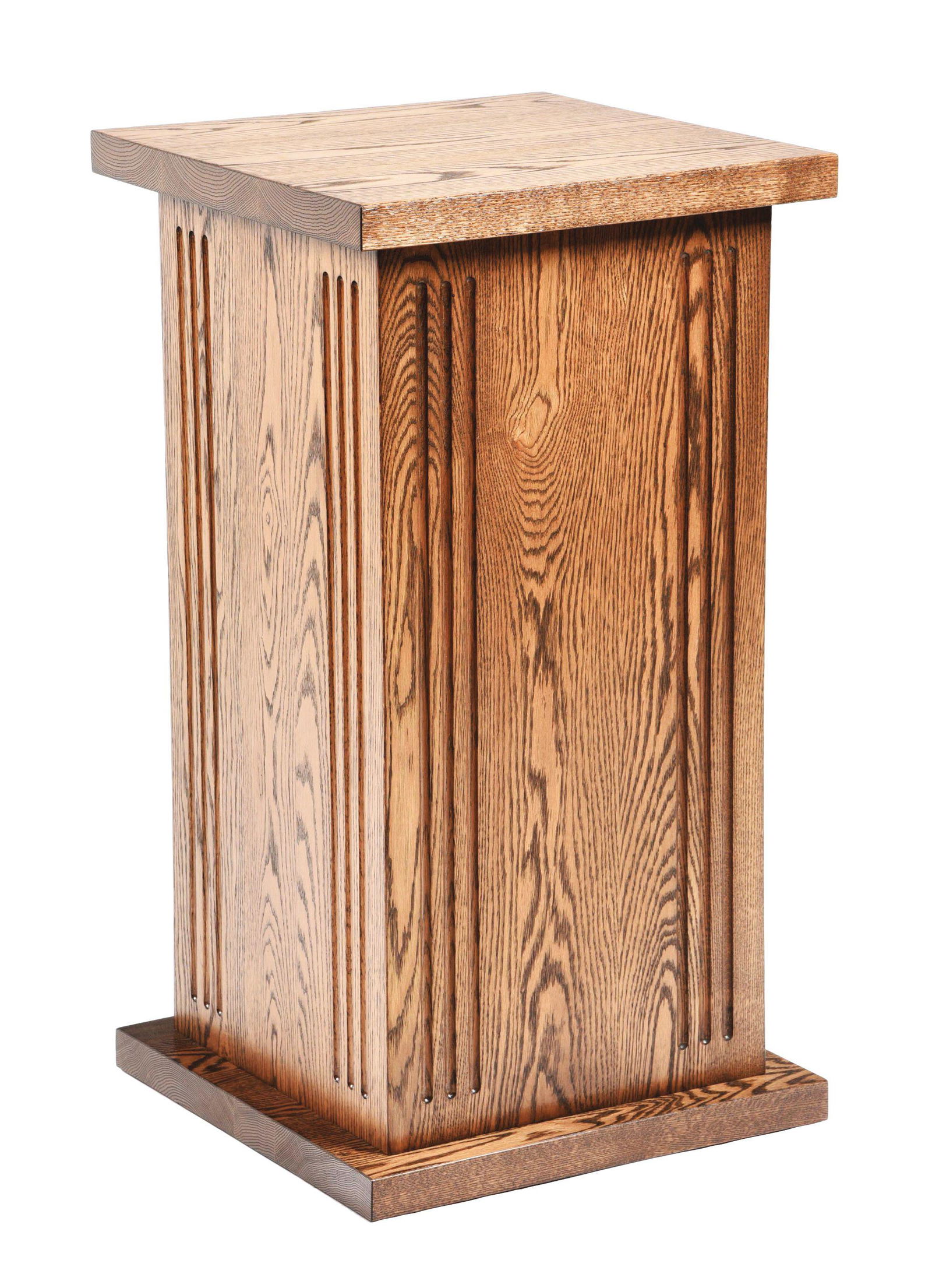 OAK SLOT MACHINE STAND. (1 of 6)