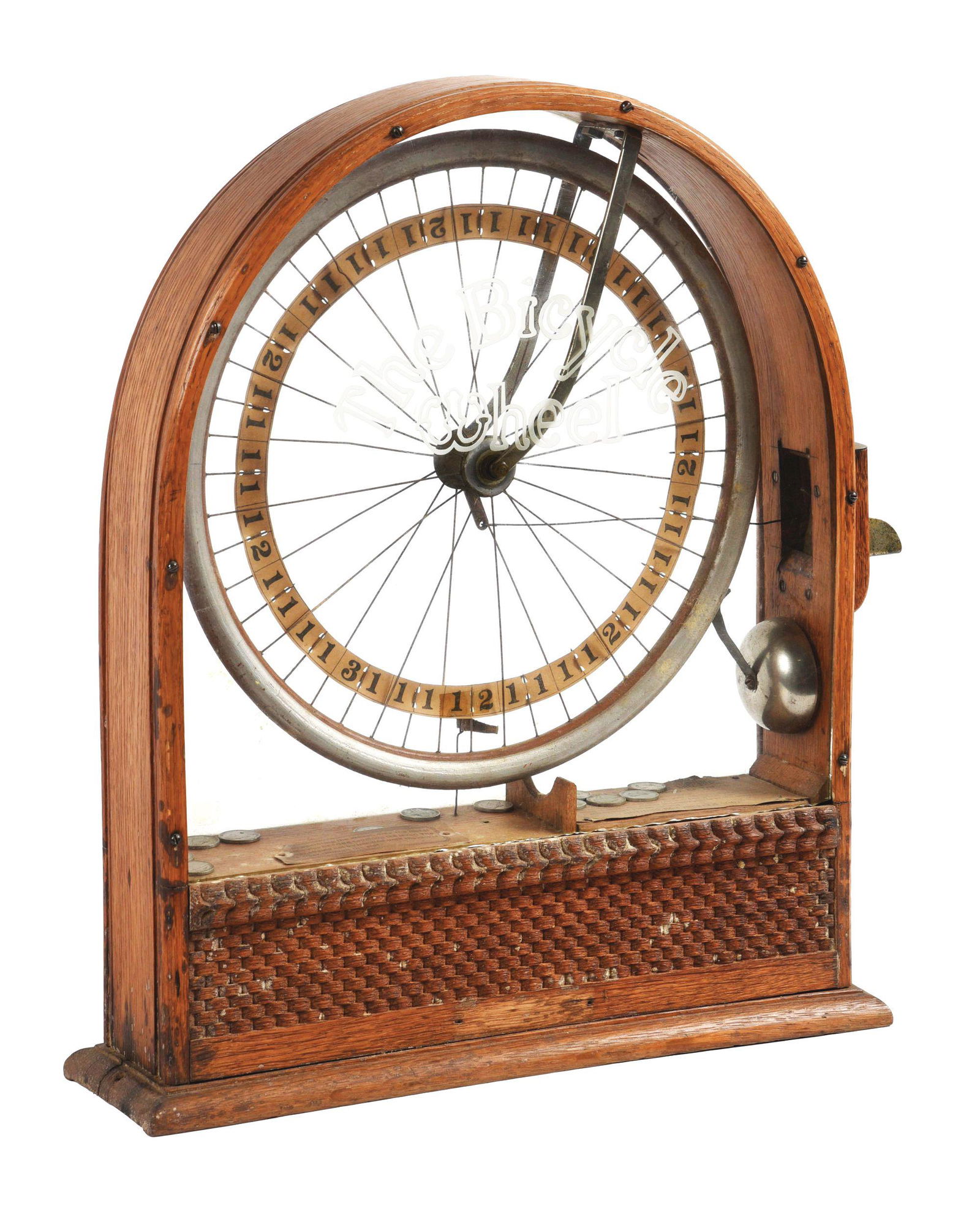 5¢ THE WADDEL BICYCLE WHEEL TRADE STIMULATOR. (1 of 4)