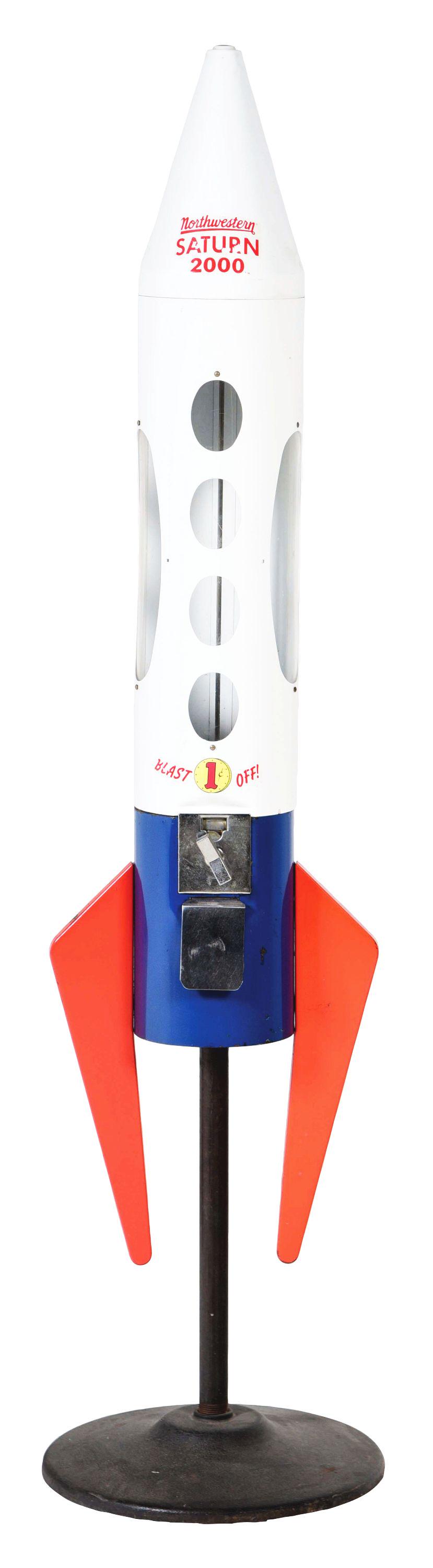 NORTHWESTERN SATURN 2000 VENDING MACHINE. (1 of 4)