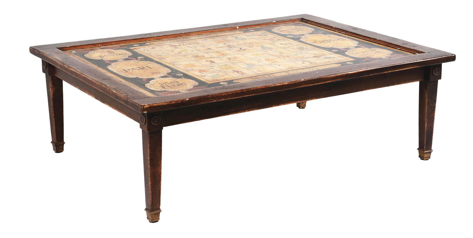 VERY UNUSUAL ITALIAN GAMING TABLE. (1 of 8)