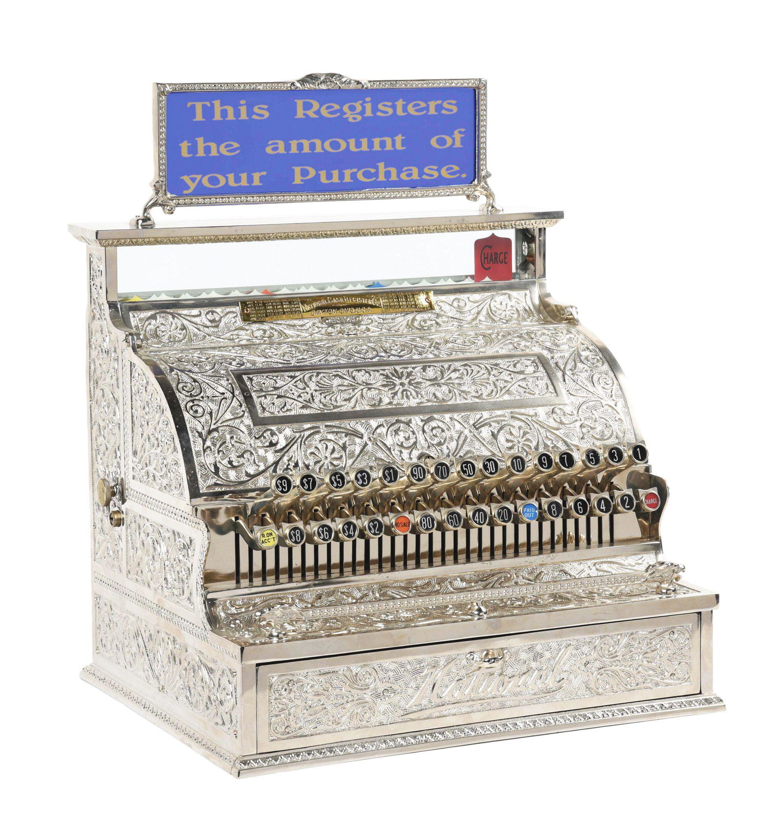 NATIONAL CASH REGISTER MODEL 35. (1 of 5)