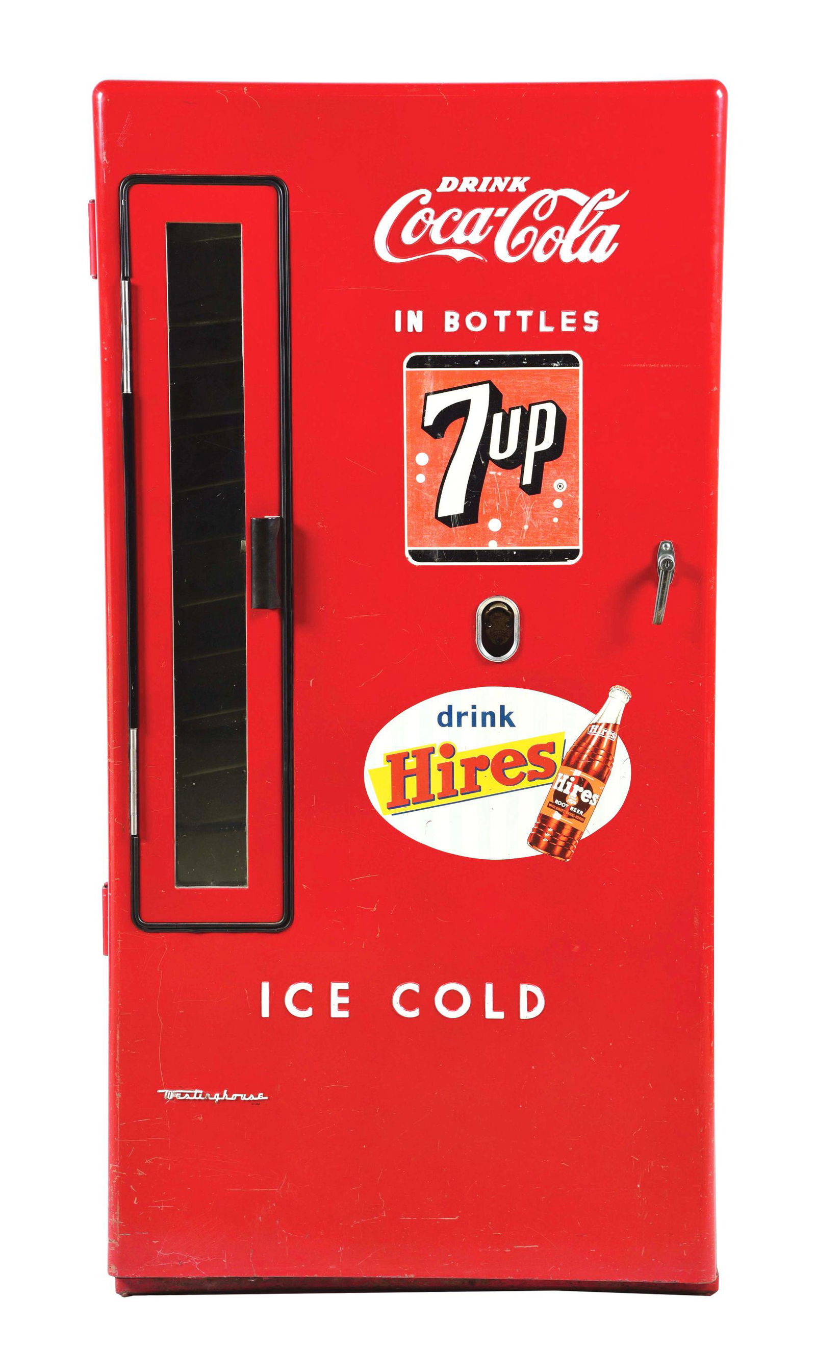 WESTINGHOUSE MODEL 144 COCA-COLA MACHINE. (1 of 9)