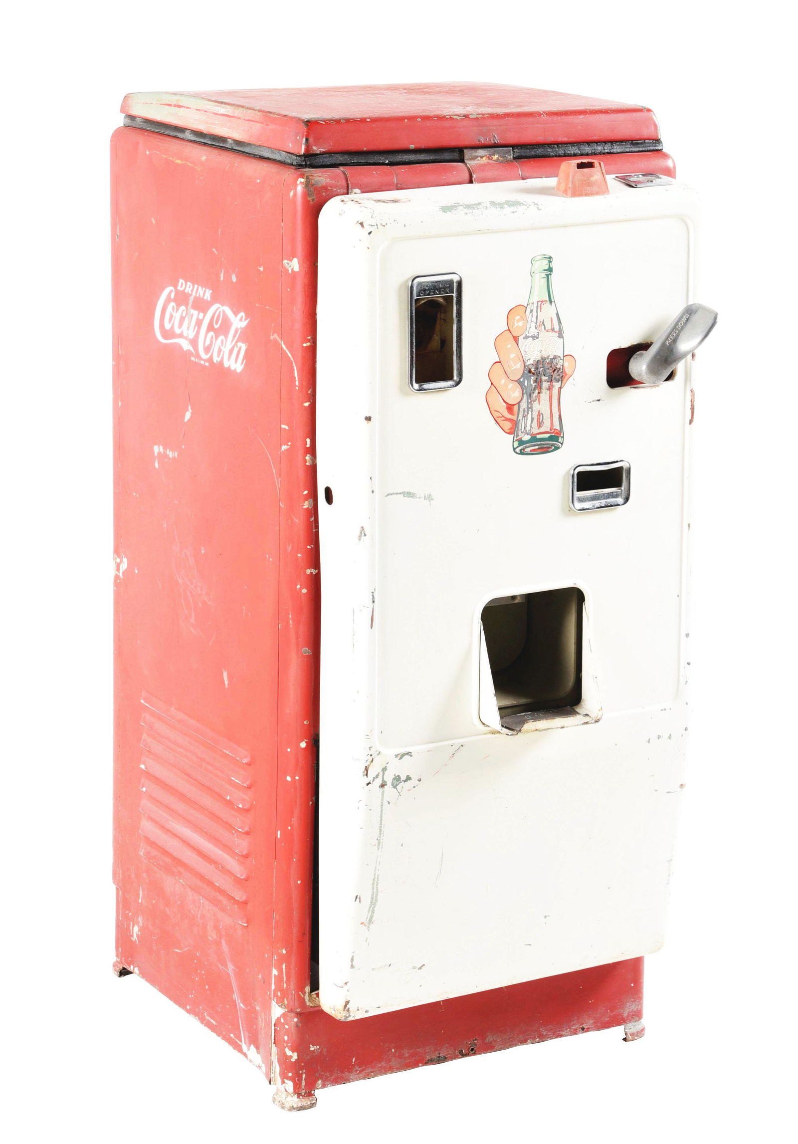 CAVALIER MODEL C33 COCA-COLA VENDING MACHINE. (1 of 6)