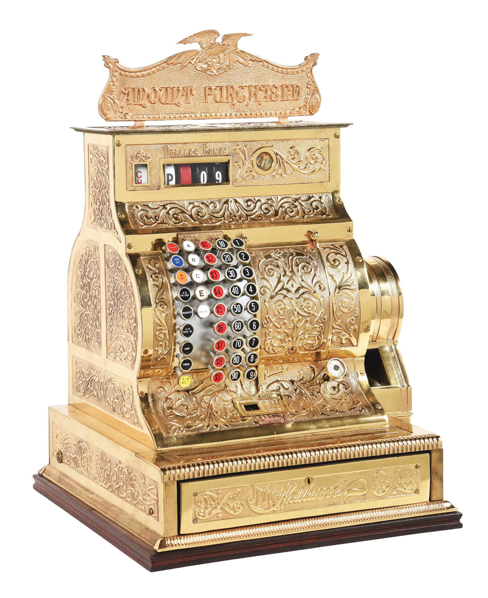 NATIONAL CASH REGISTER MODEL 231 - 1/2. (1 of 5)