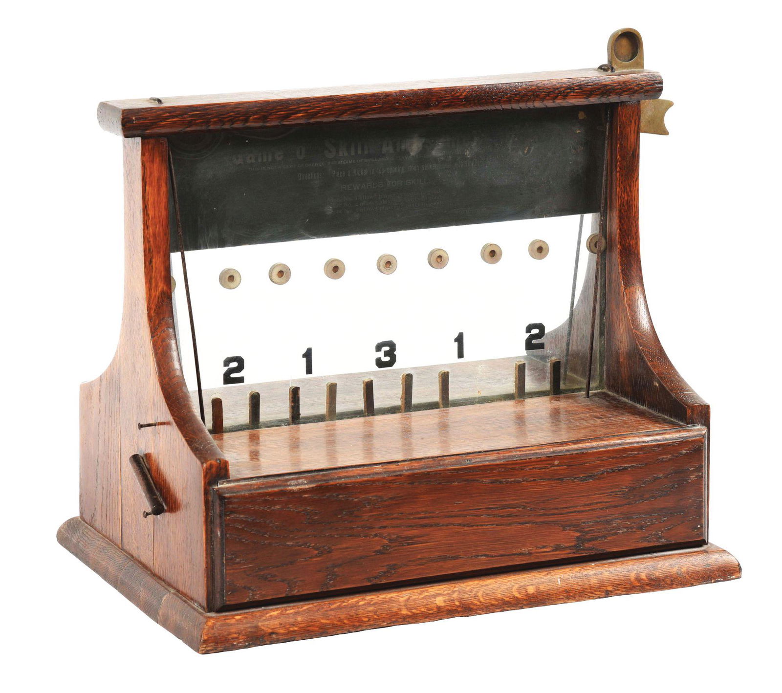 5¢ J.D. LATIMER GAME O' SKILL COIN DROP TRADE STIMULATOR. (1 of 5)