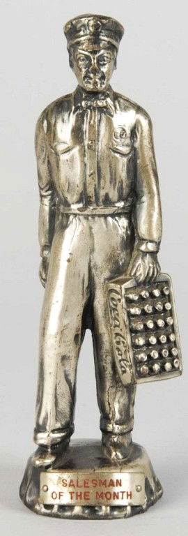 1411 coca cola salesman of the month award statue salesman of the month award