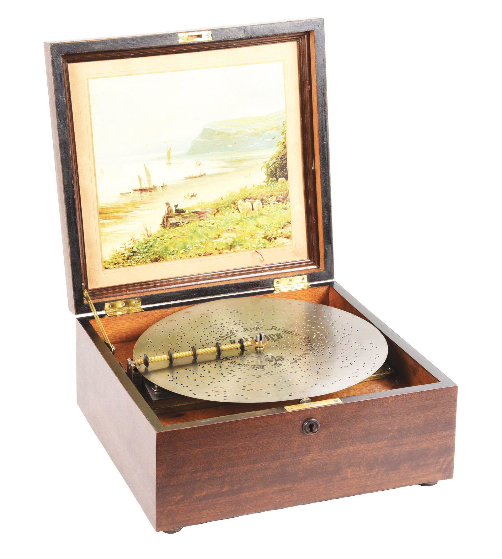 KALLIOPE DISC MUSIC BOX. (1 of 17)