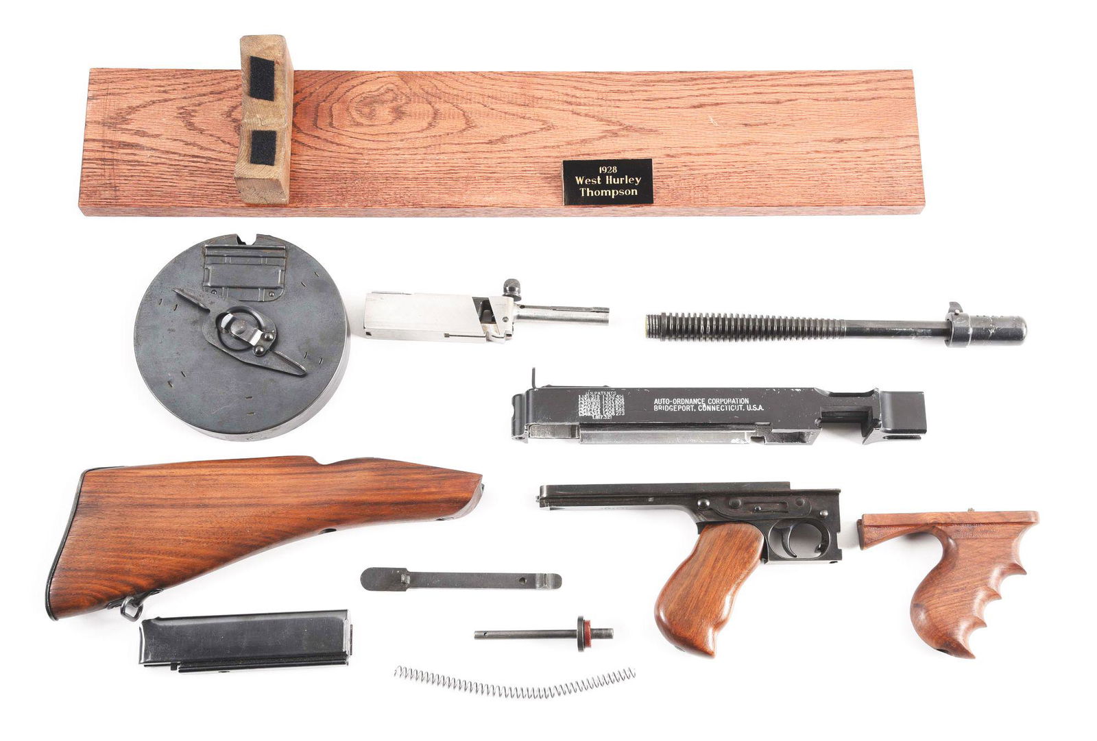 THOMPSON MODEL 1928A1 MACHINE GUN PARTS KIT. (3014) on Jul 14, 2022