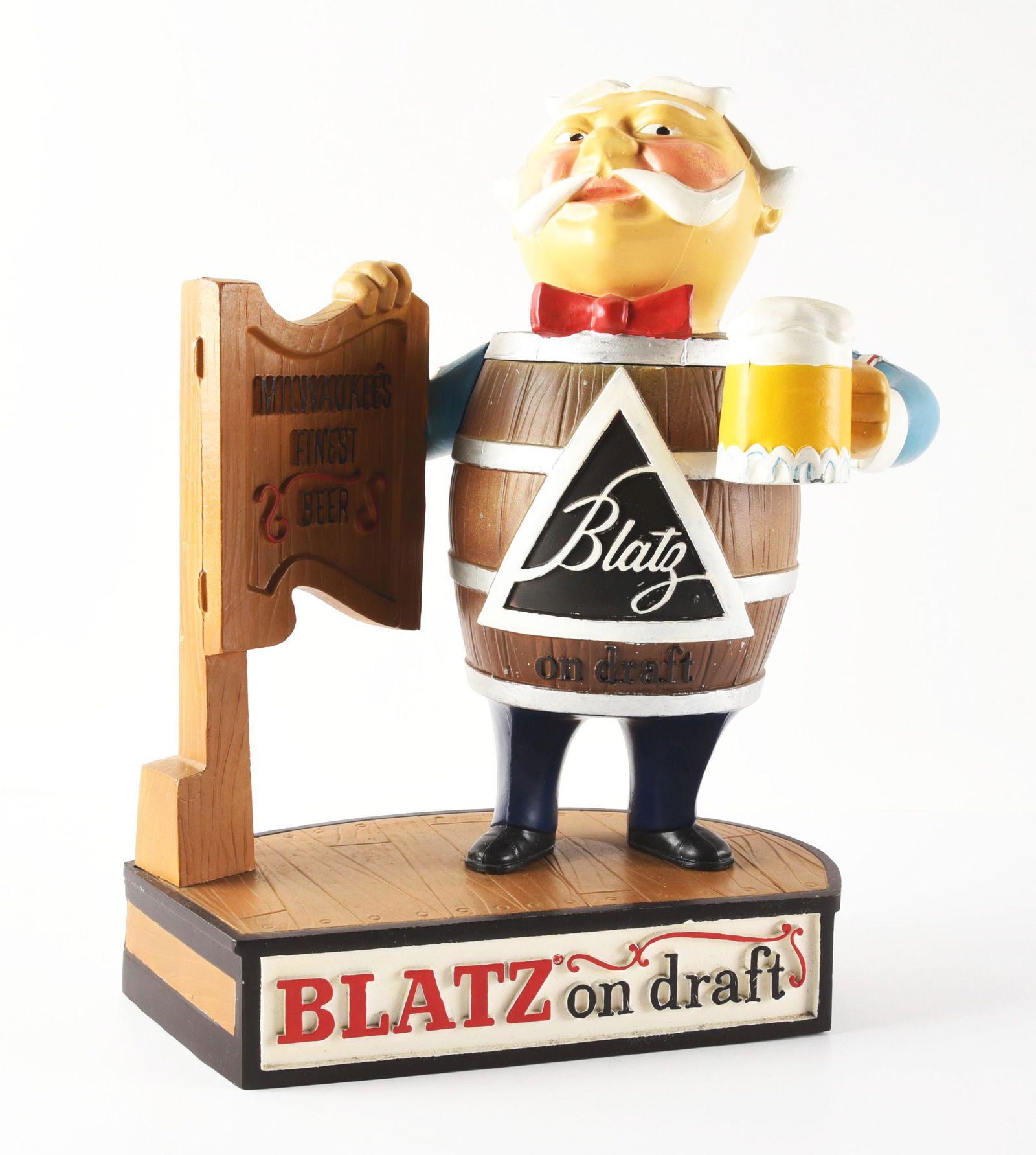 【値下中】Blatz Beer　店舗ディスプレイ　アドバタイジング　ヴィンテージ Blatz Beer Back Bar Advertising Display.