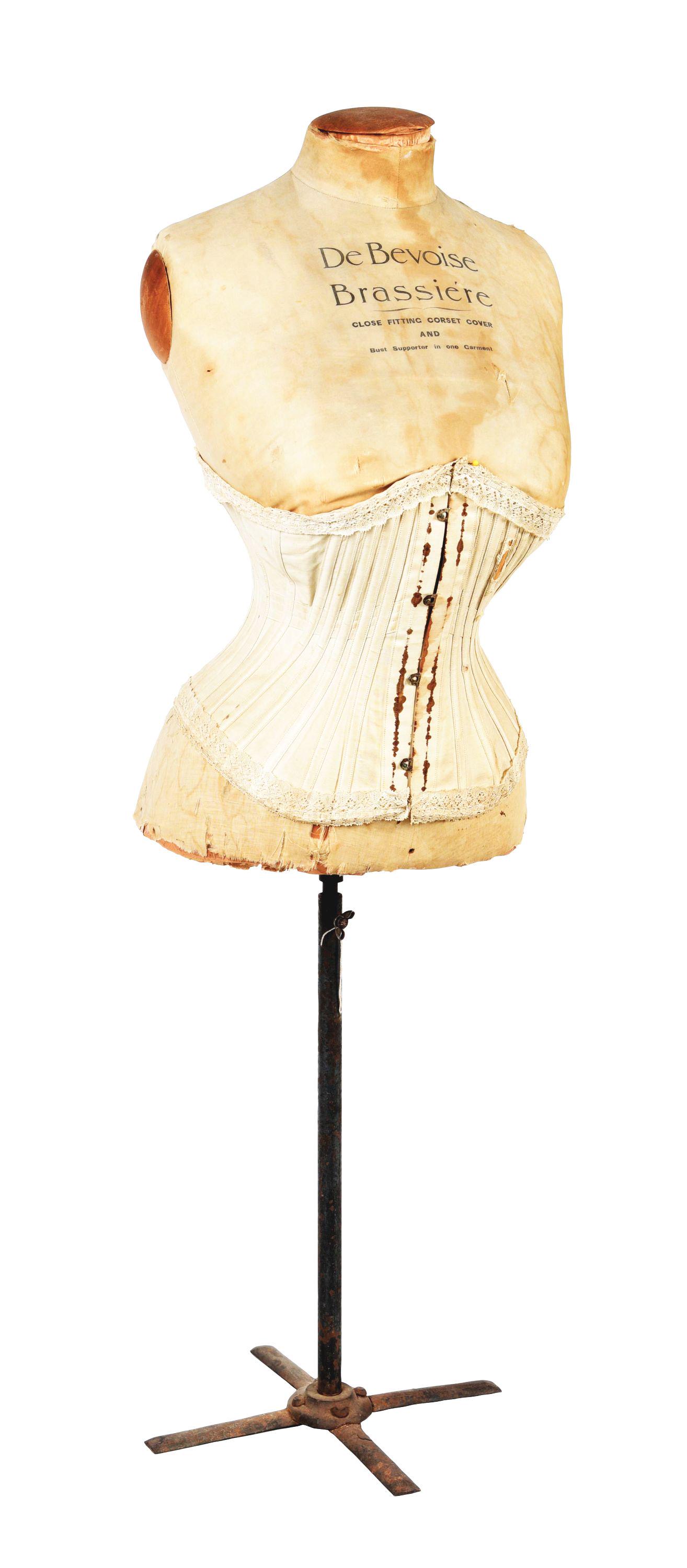 PHENOMENAL CORSET ADVERTISING MANNEQUIN. (1 of 8)