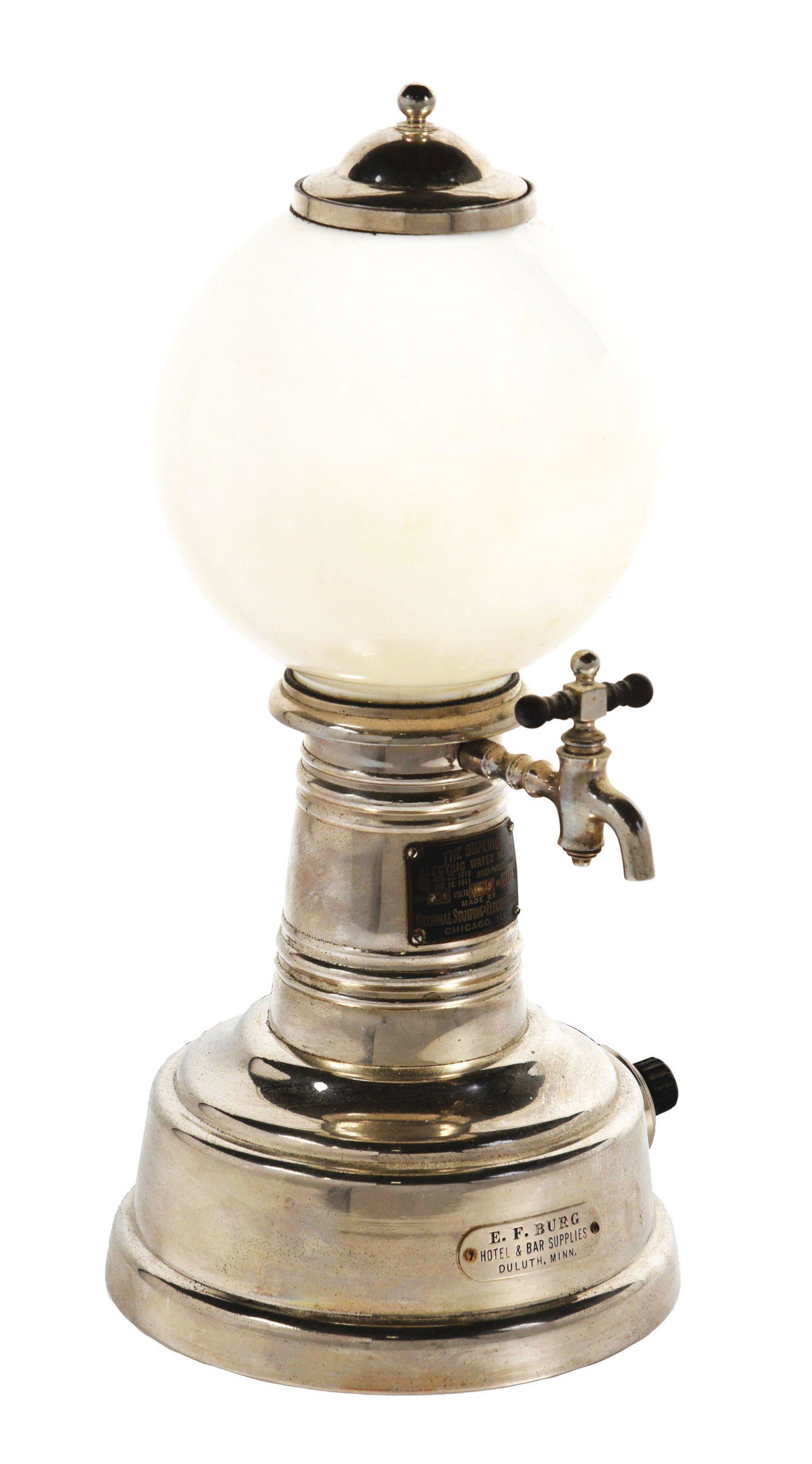 THE SUPERIOR ELECTRIC WATER HEATER. (1 of 6)