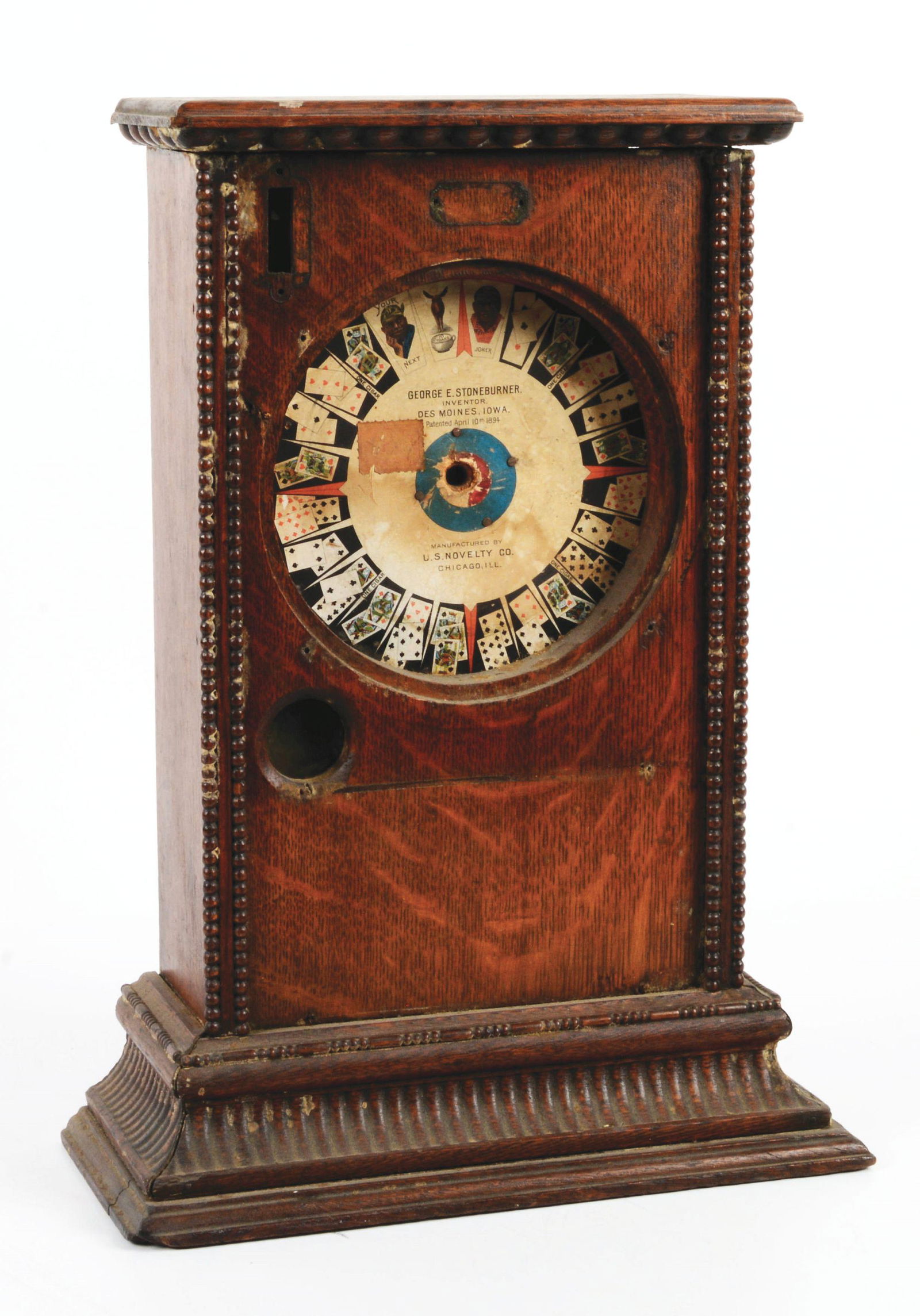 U.S. NOVELTY CO. NEXT JOKER COUNTERTOP TRADE STIMULATOR. (1 of 2)