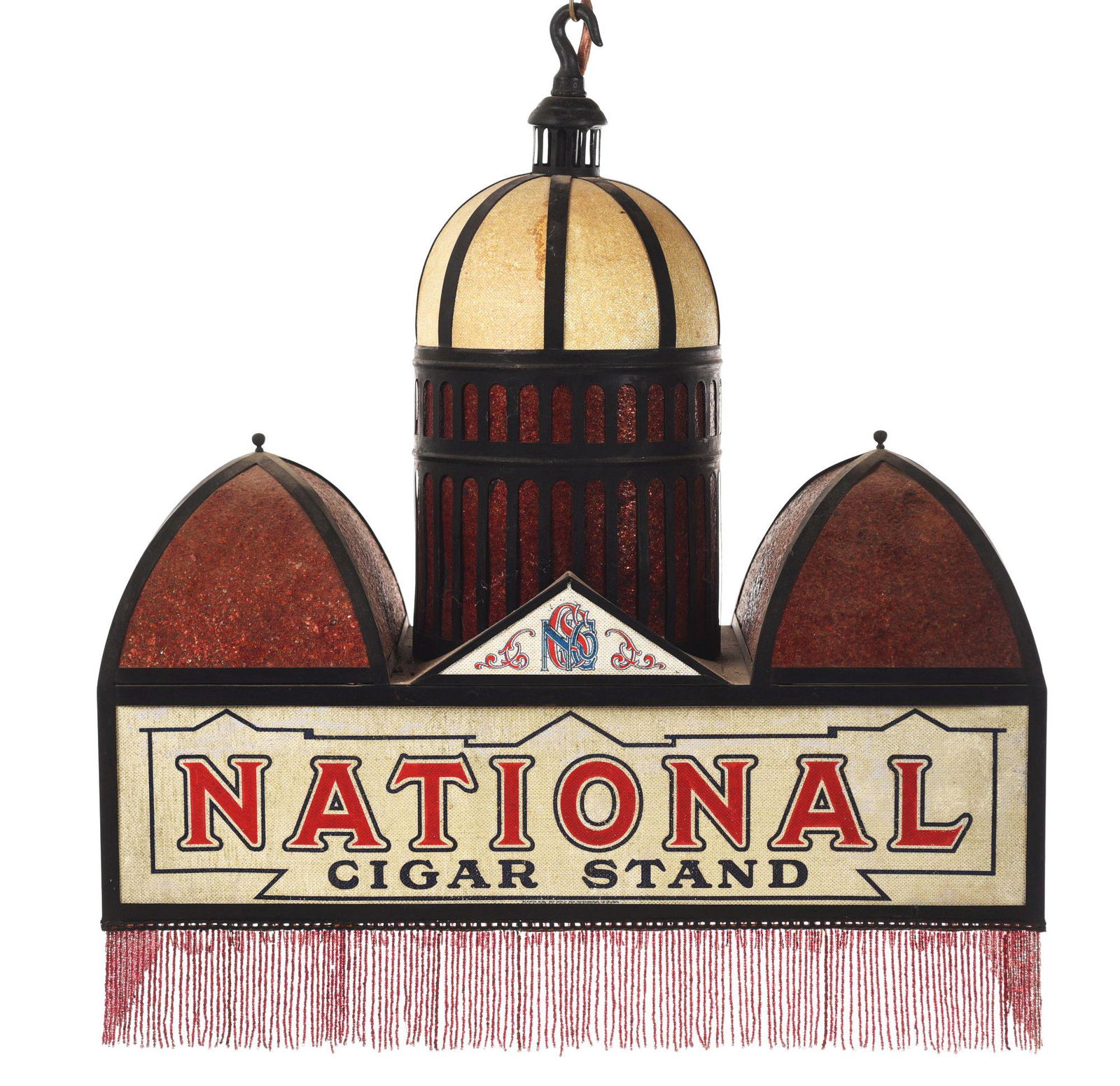 REPRODUCTION NATIONAL CIGAR STAND LIGHT. (1 of 4)