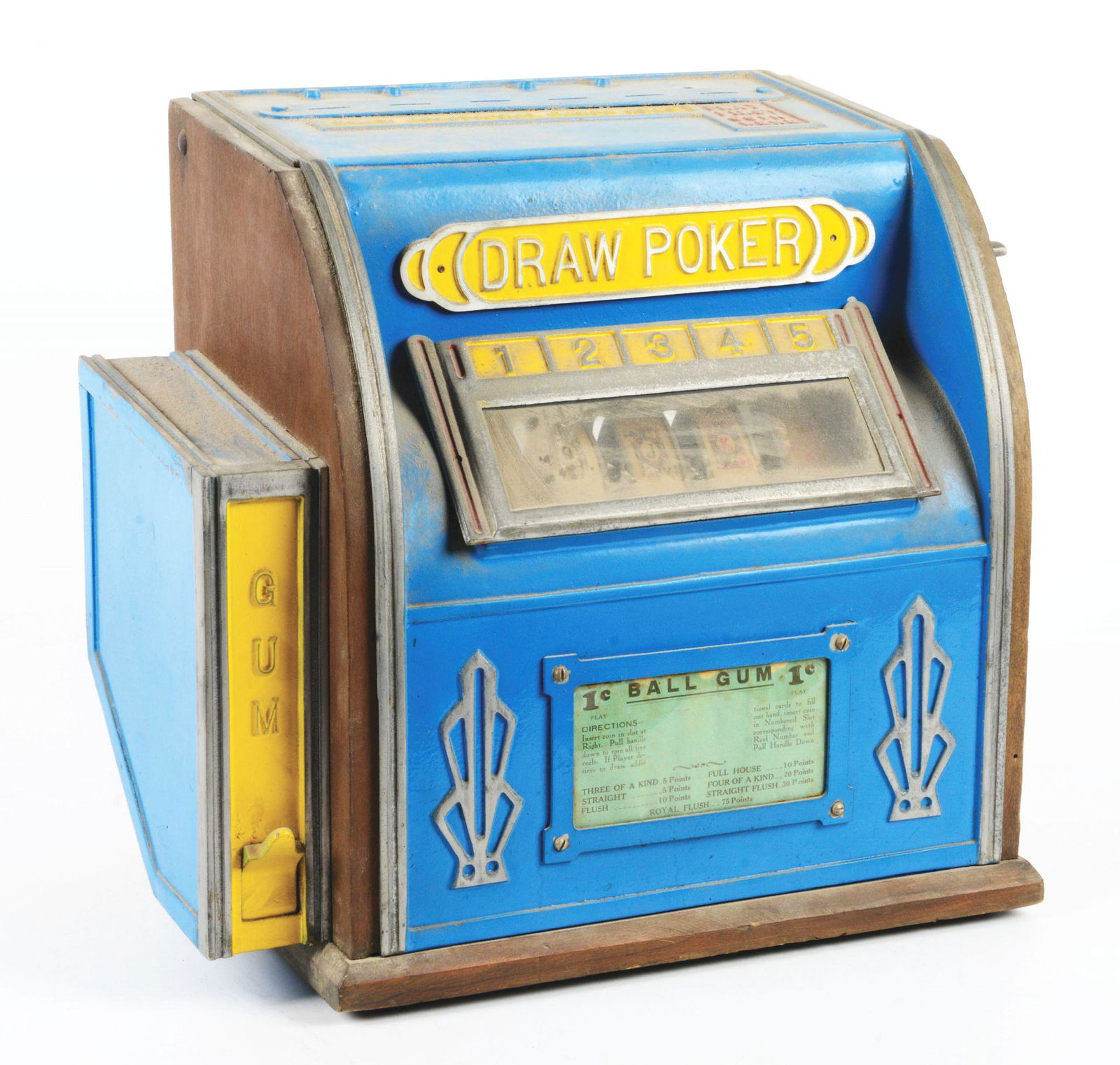 1 CENT DRAW POKER TRADE STIMULATOR. (1 of 2)