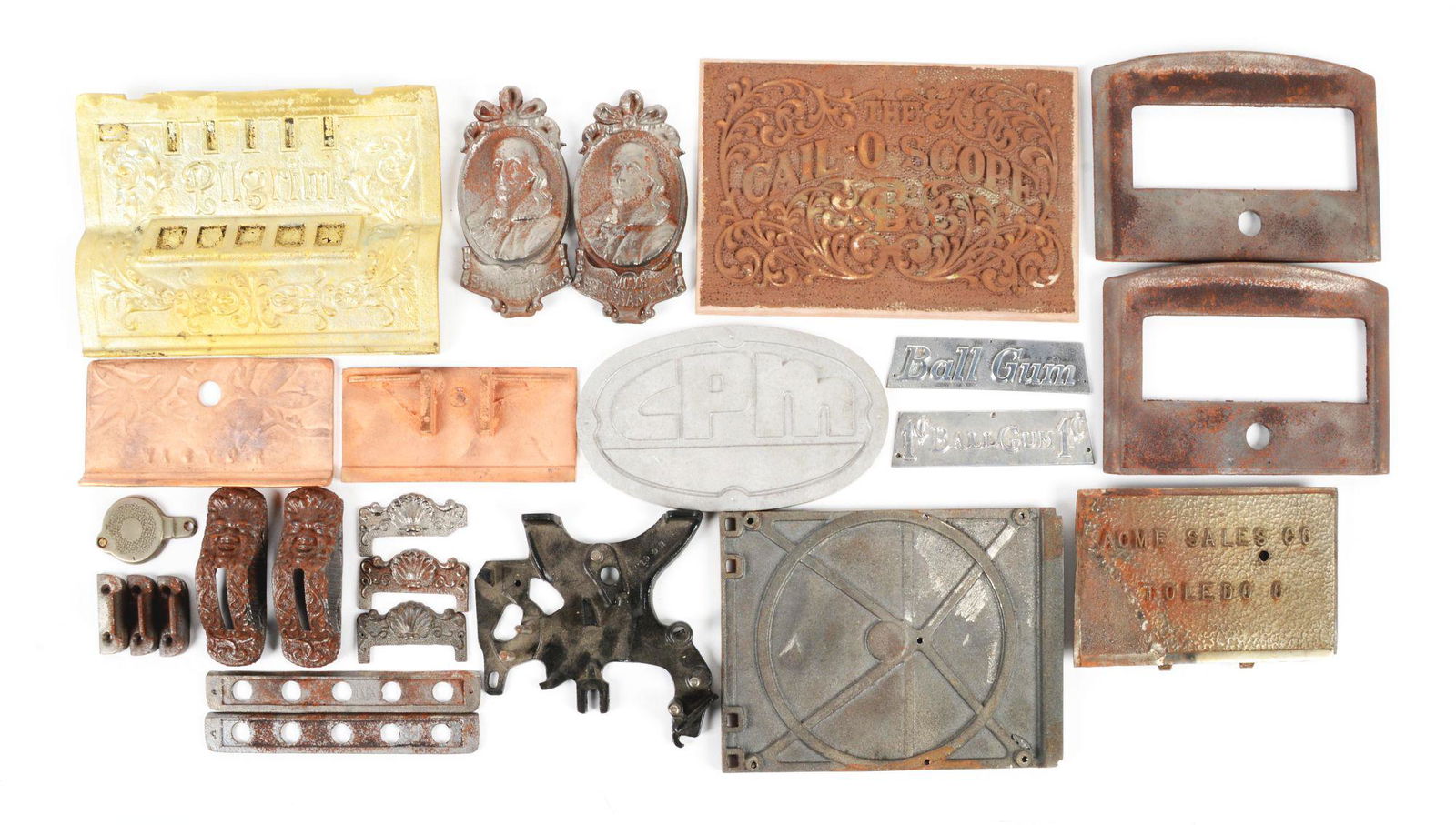 LARGE LOT OF MISC. TRADE STIMULATOR PARTS AND PIECES. (1 of 1)