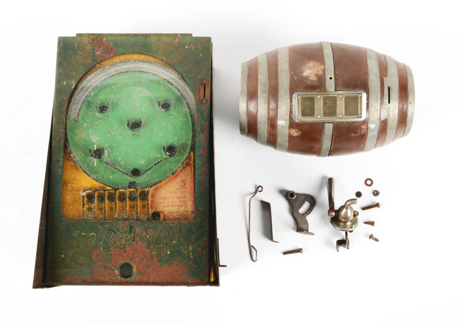 LOT OF MISC. TRADE STIMULATOR PARTS. (1 of 1)