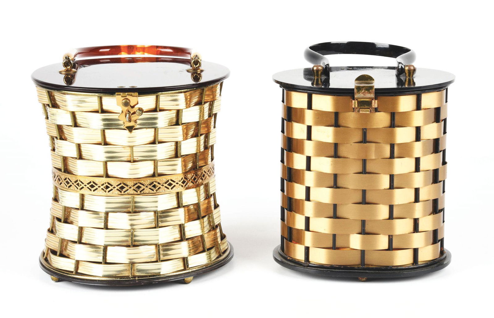 LOT OF 2: DORSET REX 5TH AVE LUCITE BAGS. (1 of 2)