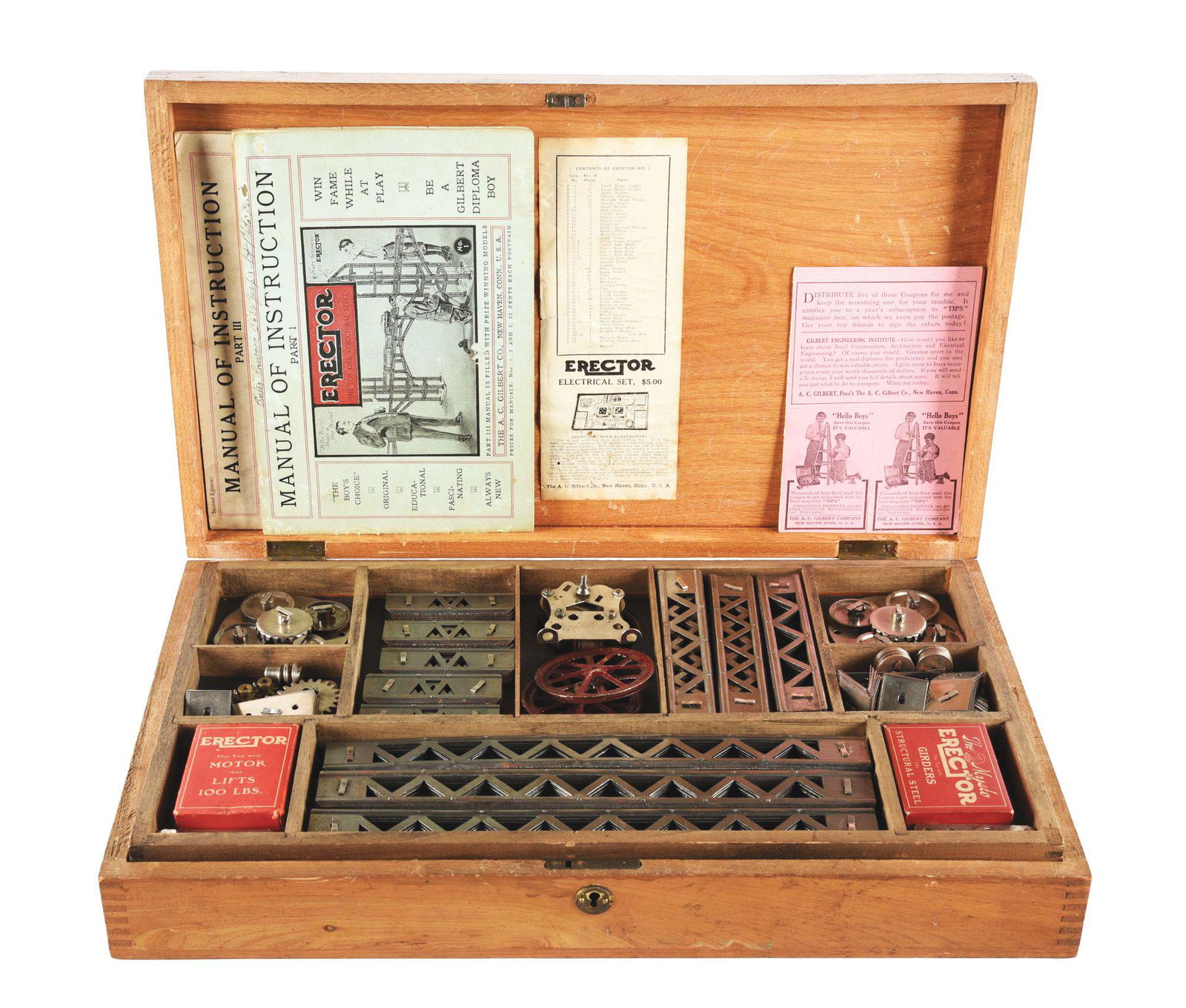 Wooden hotsell erector set