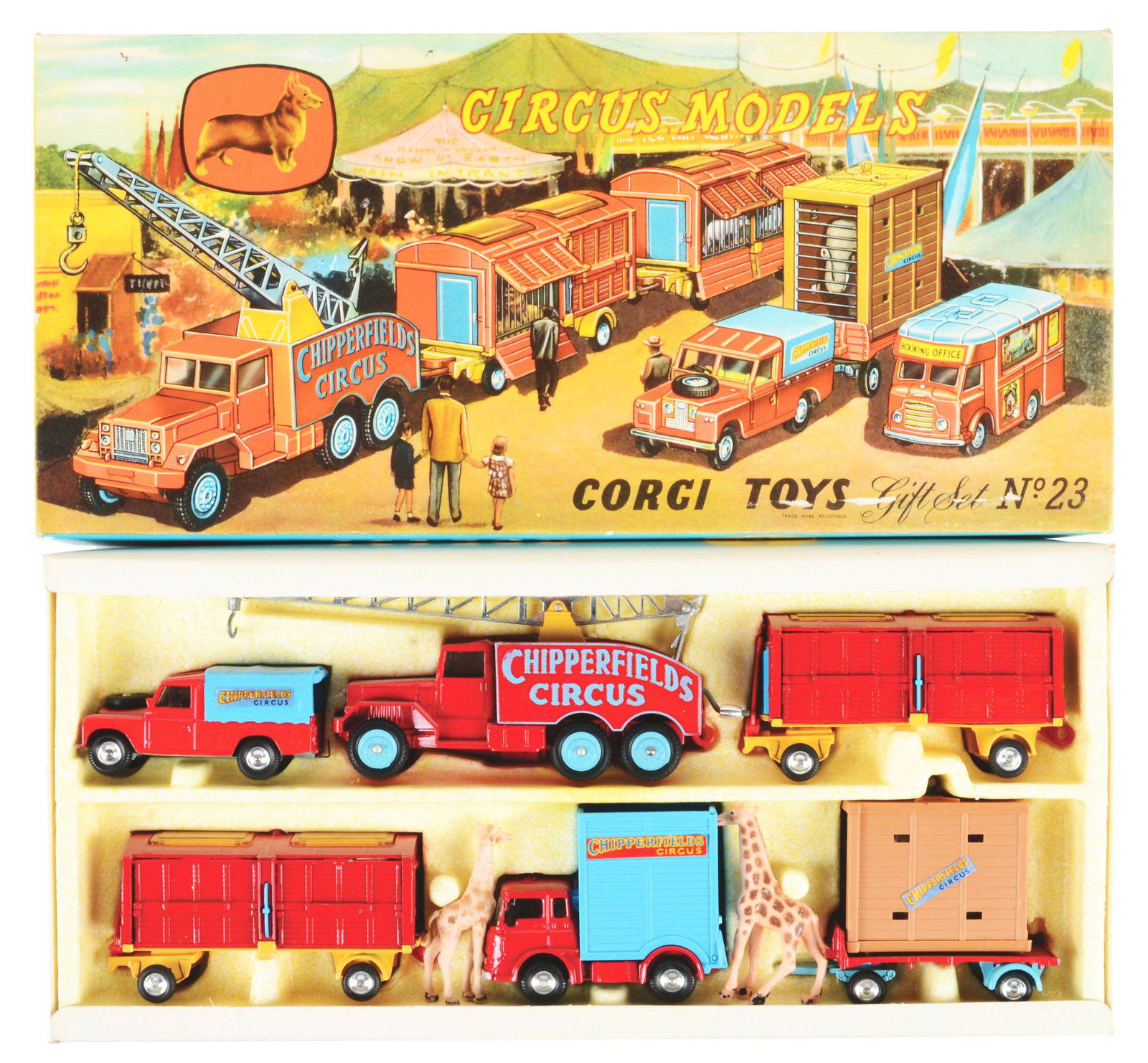 CORGI CHIPPERFIELDS CIRCUS GIFT SET NO. 23. (1 of 2)