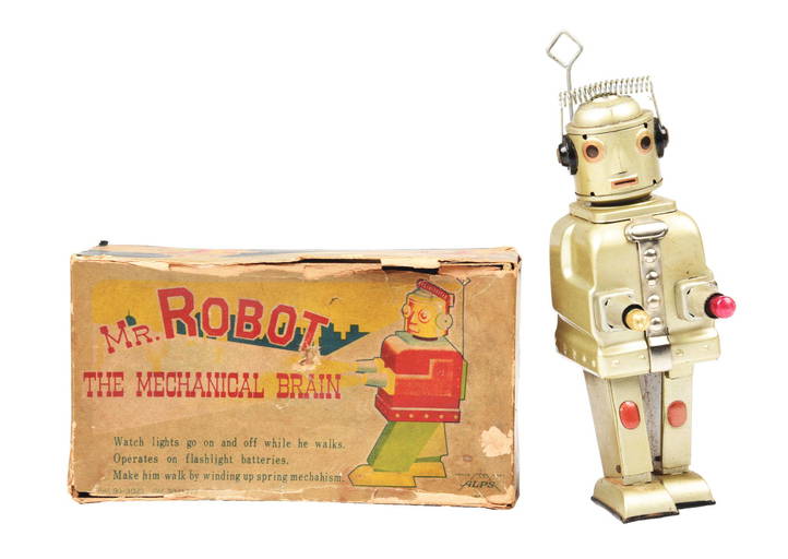 Alps - Mr. Robot the Mechanical Brain - Vintage Spacetoys