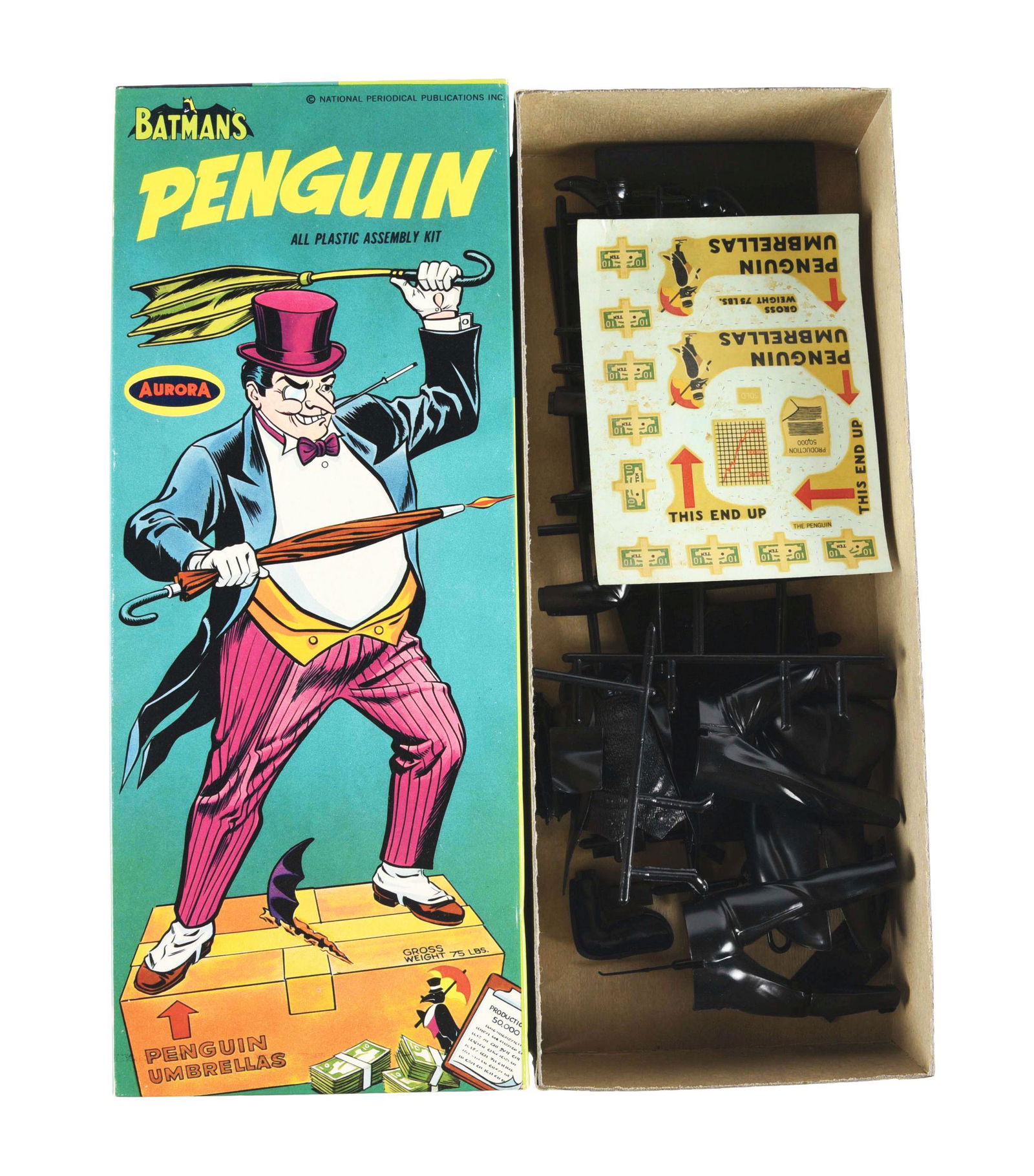 Aurora Batman's Penguin Plastic Model Kit.