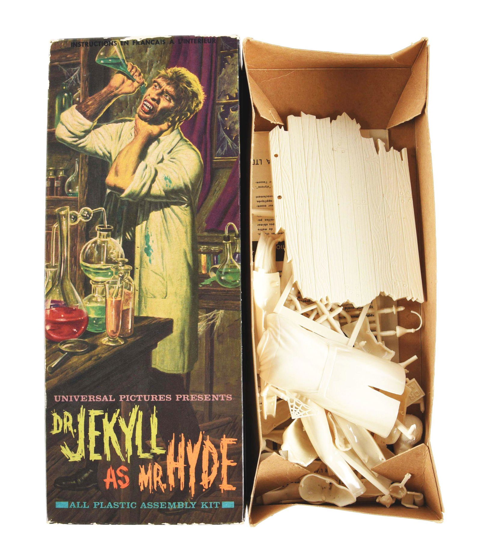 AURORA DR. JEKYLL AS MR. HYDE MODEL KIT. (1 of 3)