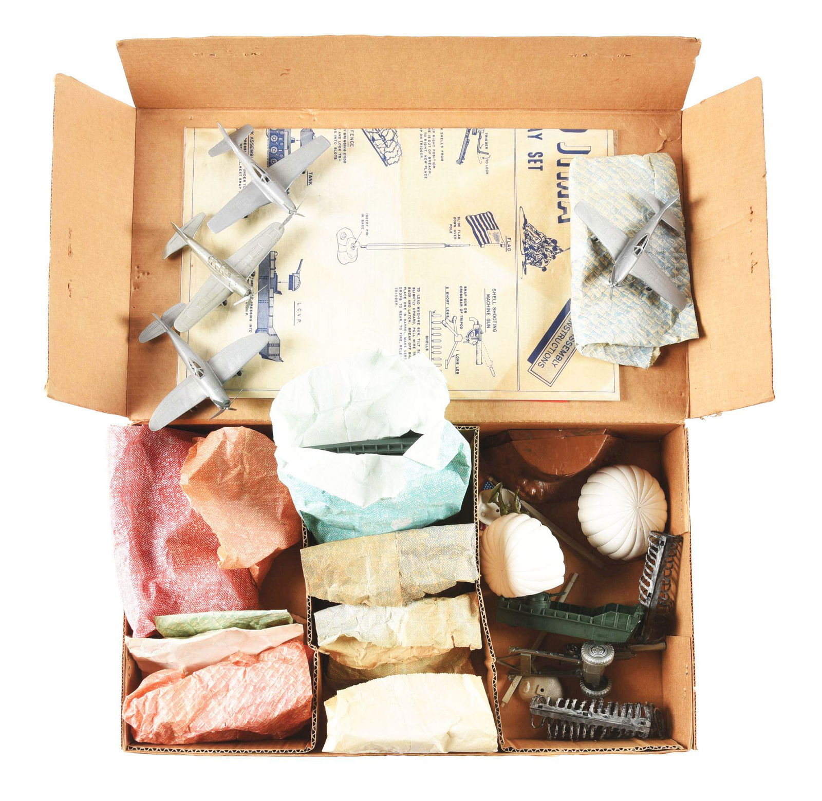 MARX IWO JIMA PLAY SET. (1 of 2)