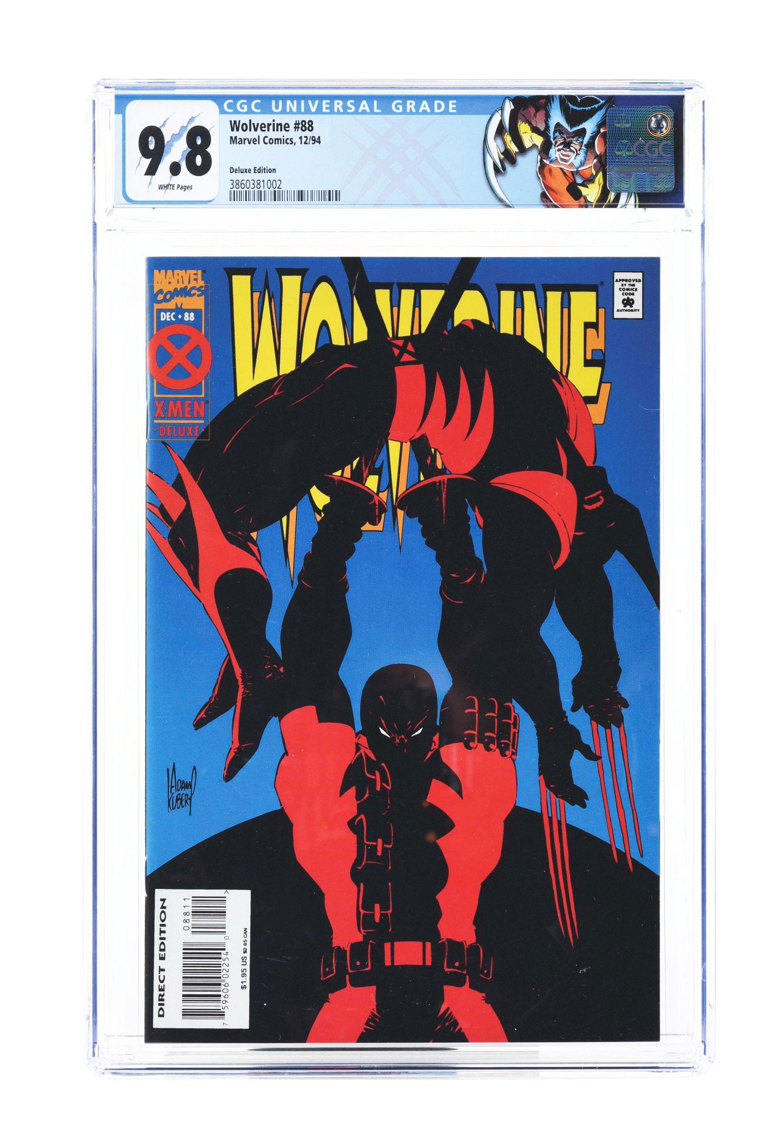 WOLVERINE NO. 88 CGC 9.8. (1 of 2)