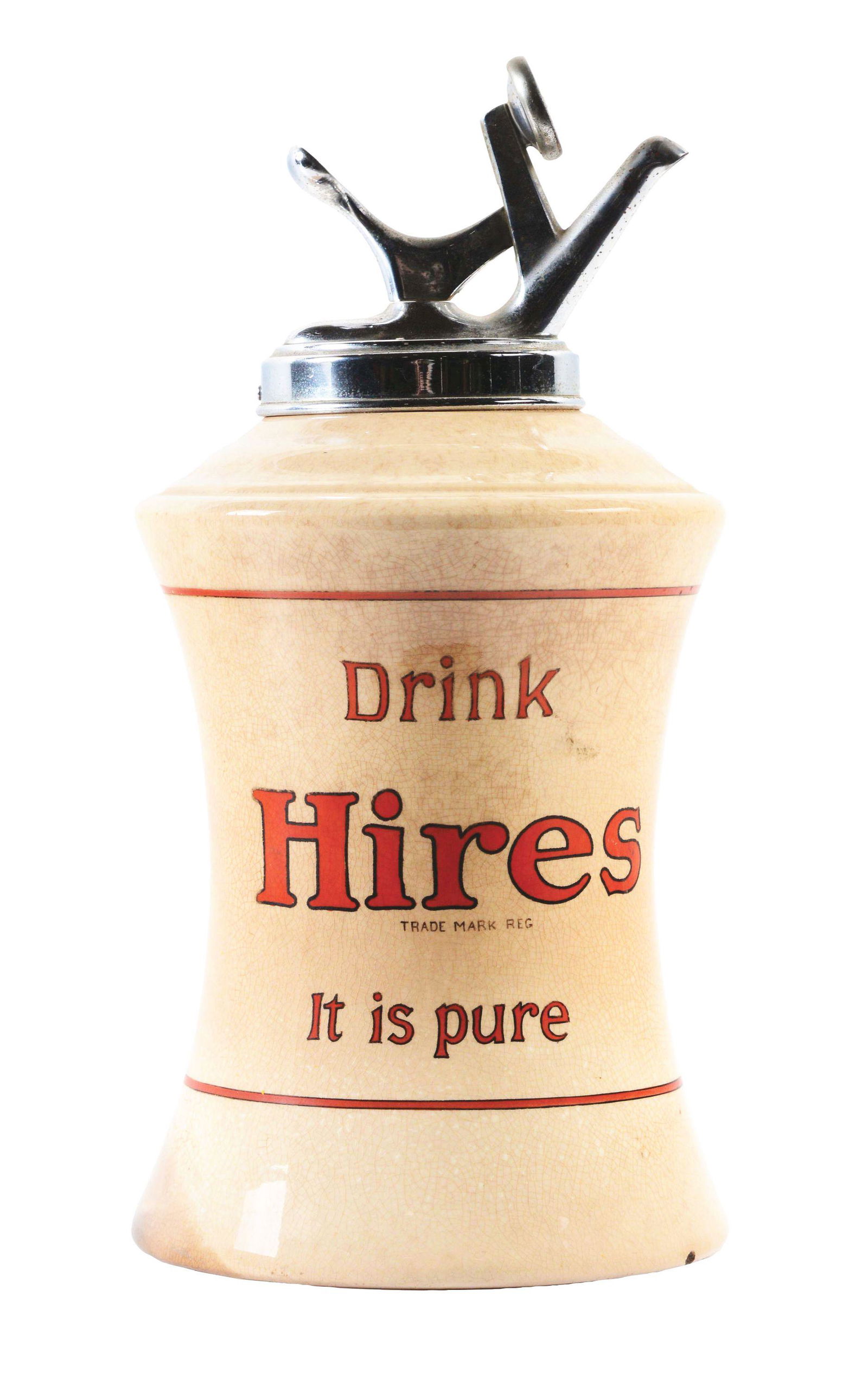 HIRES IT IS PURE ROOT BEER BEVERAGE DISPENSER. (1 of 4)