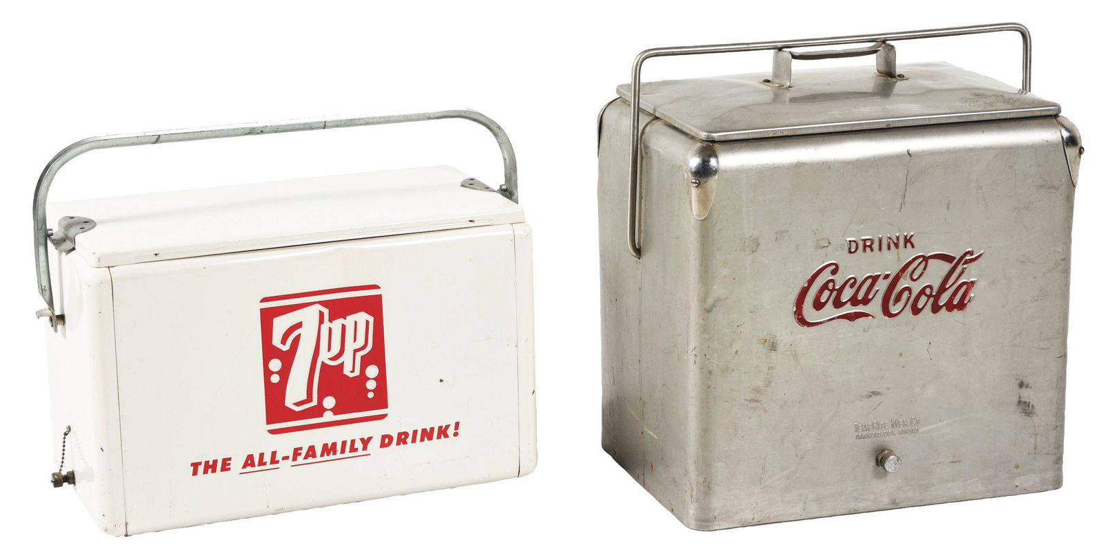 LOT OF 2: SODA POP COOLERS. (1 of 3)