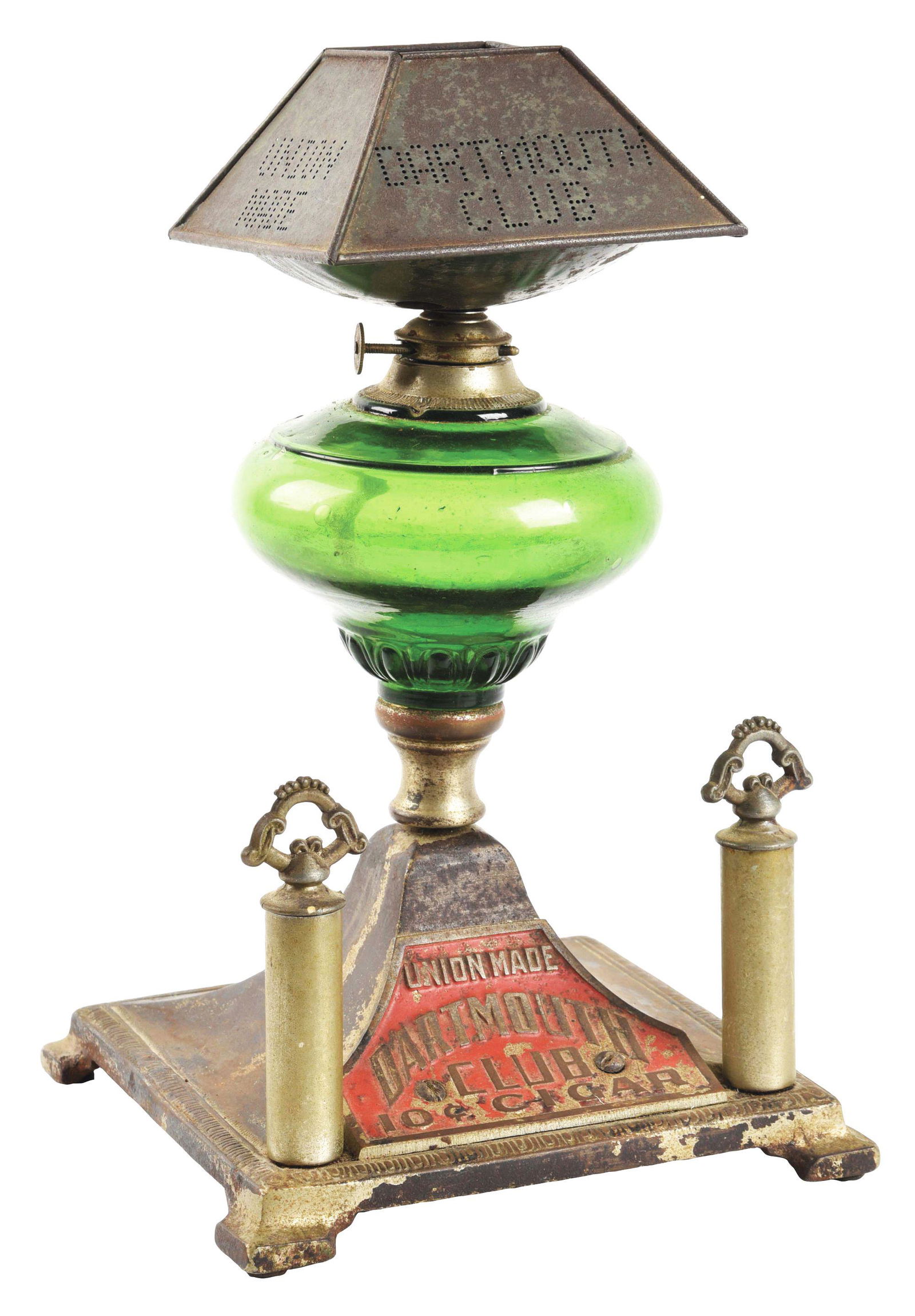 UNION MADE DARTMOUTH CLUB 10¢ CIGAR LIGHTER. (1 of 6)