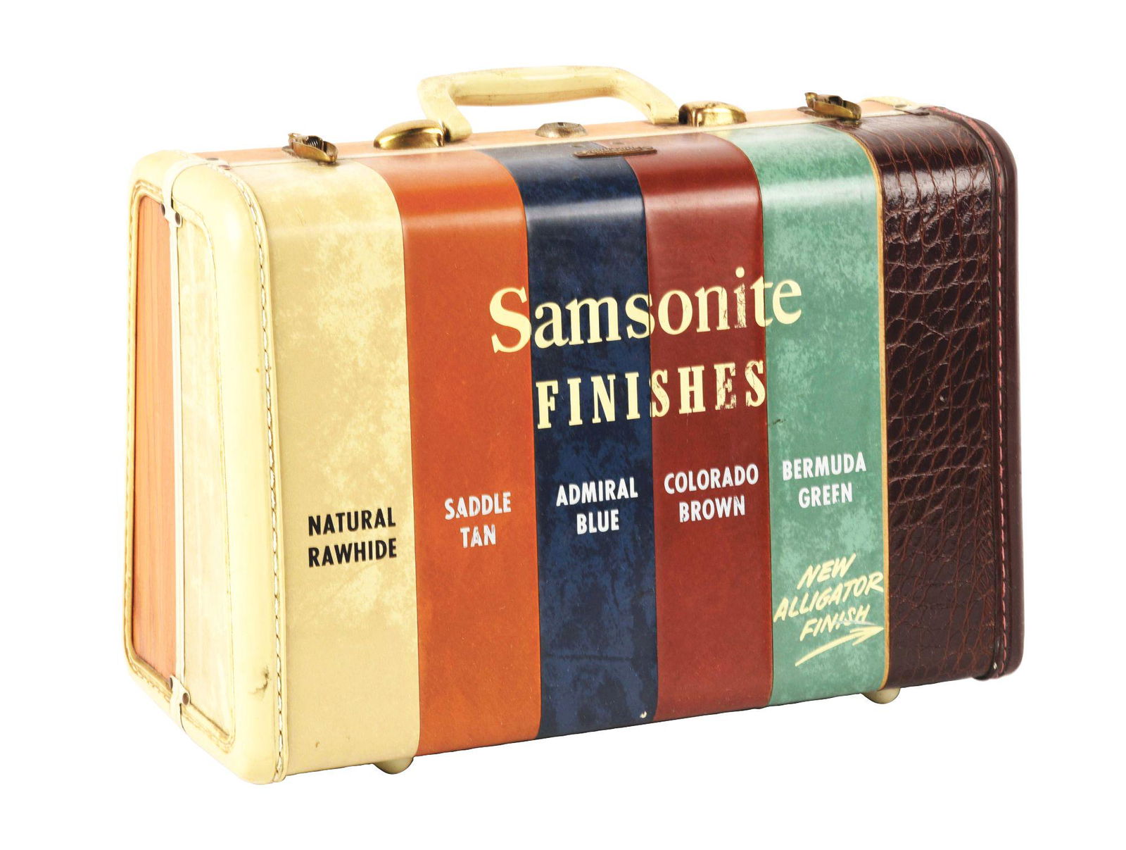 SAMSONITE FINISHES SALESMAN SAMPLE CASE. (1 of 5)