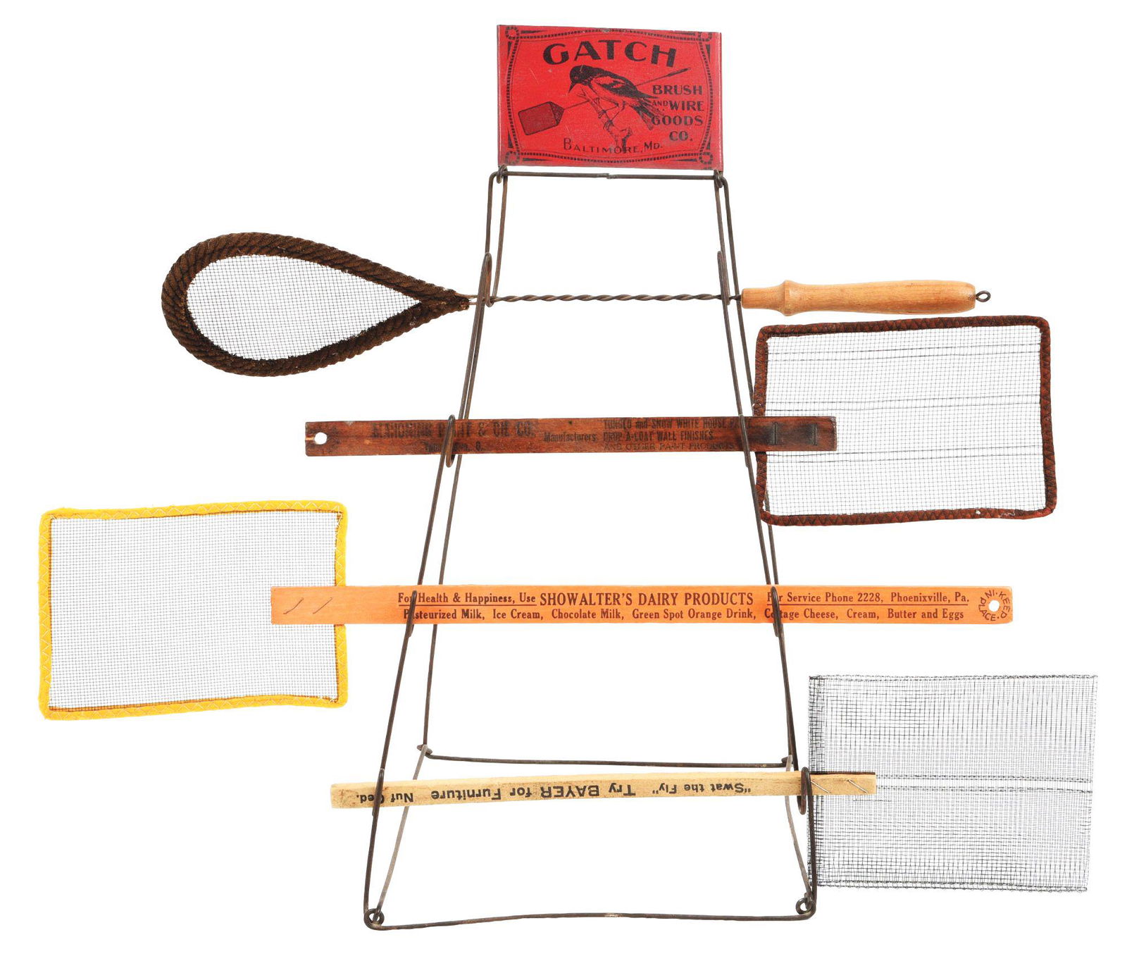 GATCH FLY SWATTER DISPLAY. (1 of 5)