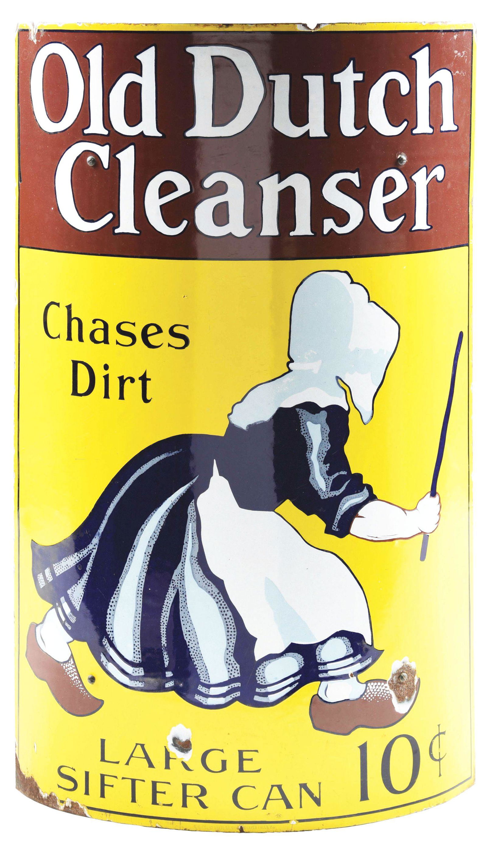 OLD DUTCH CLEANSER SIGN. (1 of 4)