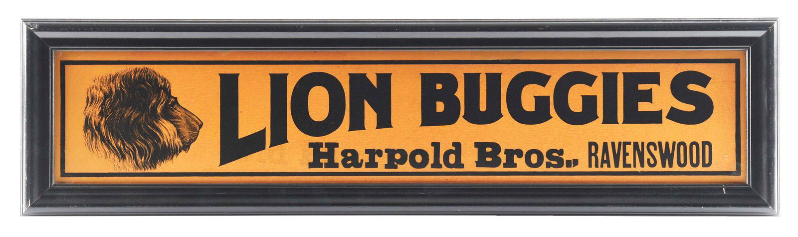 LION BUGGIES AD. (1 of 3)