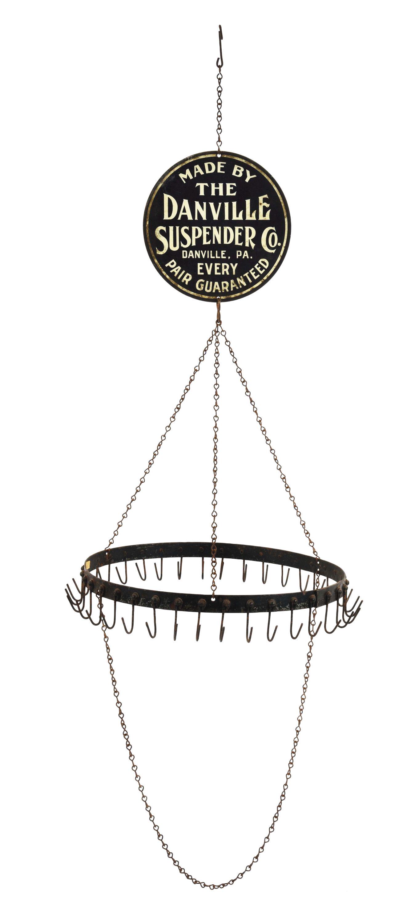THE DANVILLE SUSPENDER CO. DISPLAY. (1 of 6)