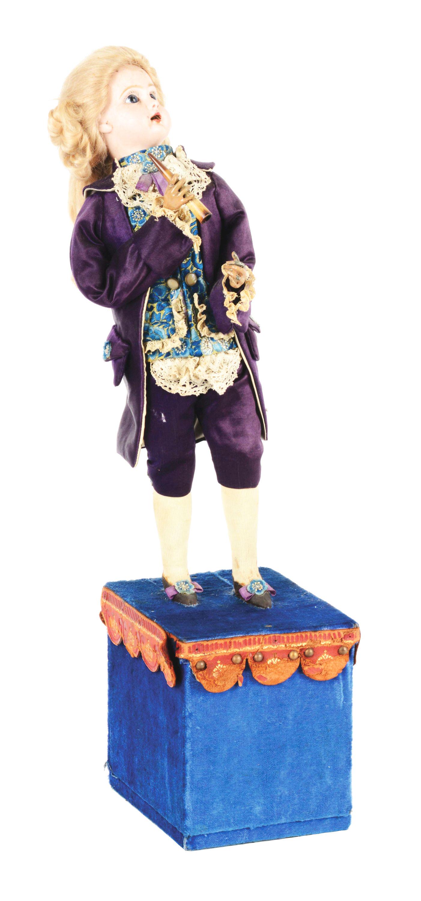 FRENCH "SMOKER" AUTOMATON MUSIC BOX. (1 of 5)