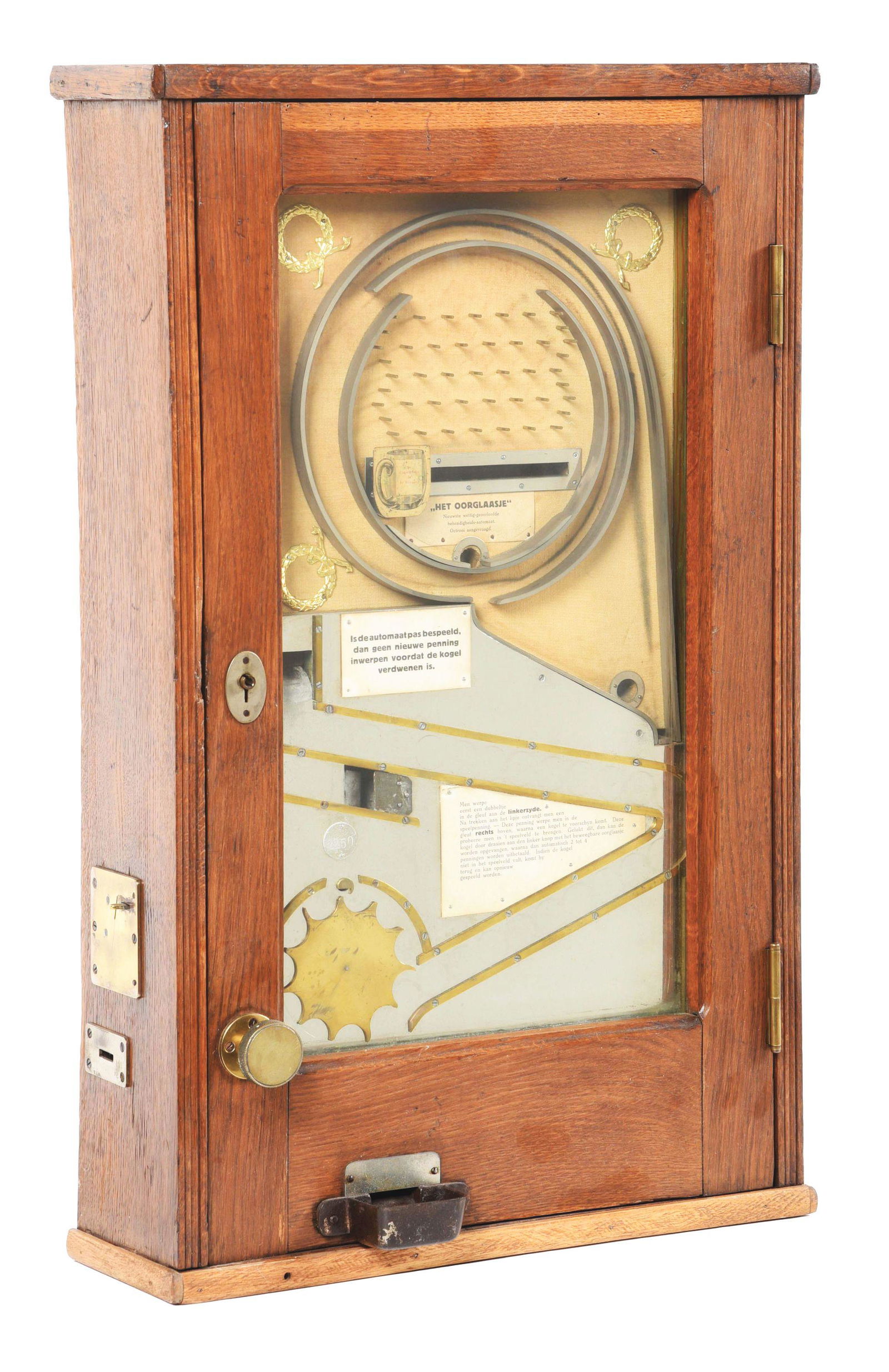 WILLHELM FURST HENKELTOPCHEN AKA OORGLAASJE ANTIQUE COIN FLICKER GAME. (1 of 7)