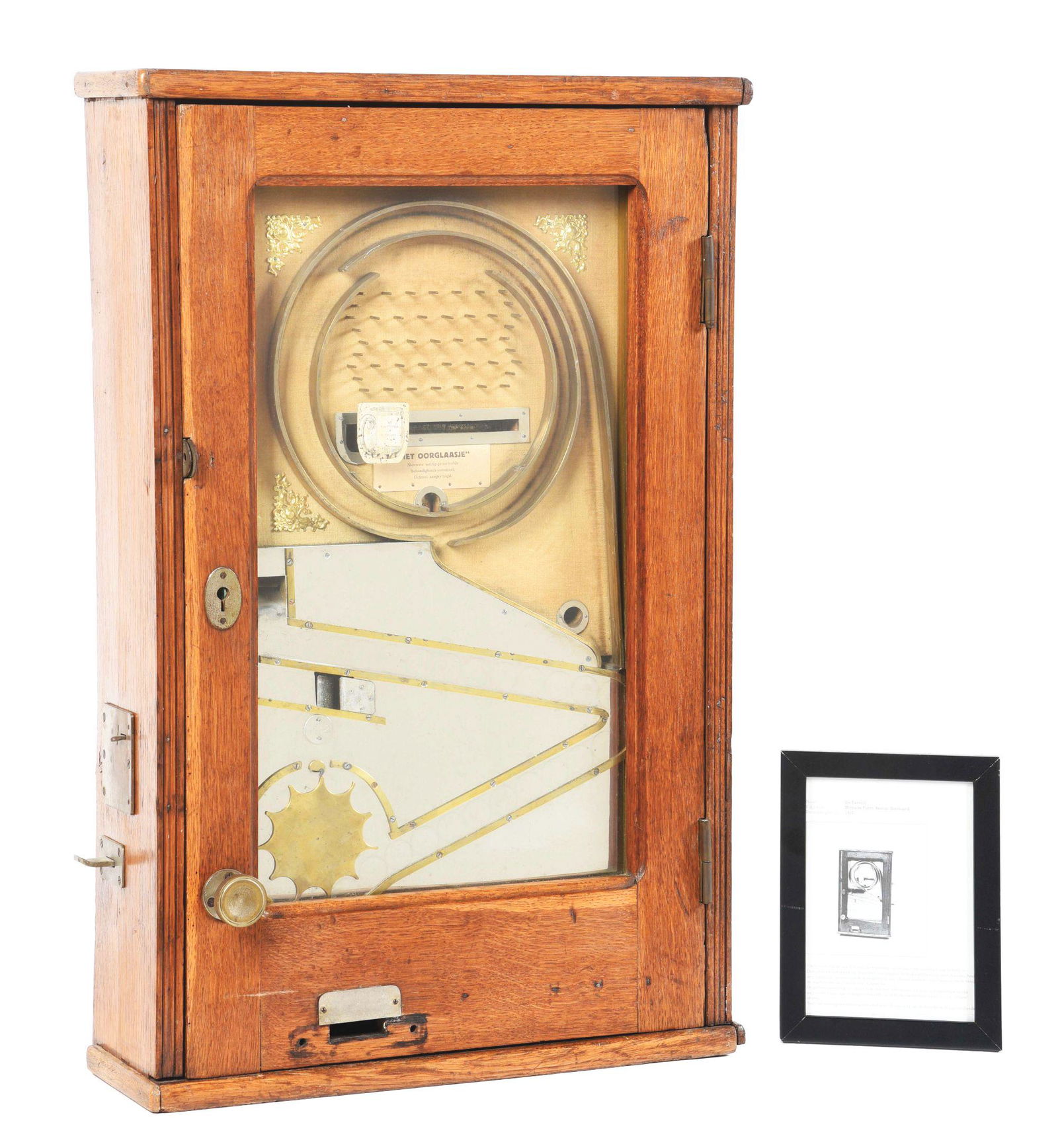 WILLHELM FURST HENKELTOPCHEN AKA OORGLAASJE ANTIQUE COIN FLICKER GAME. (1 of 7)