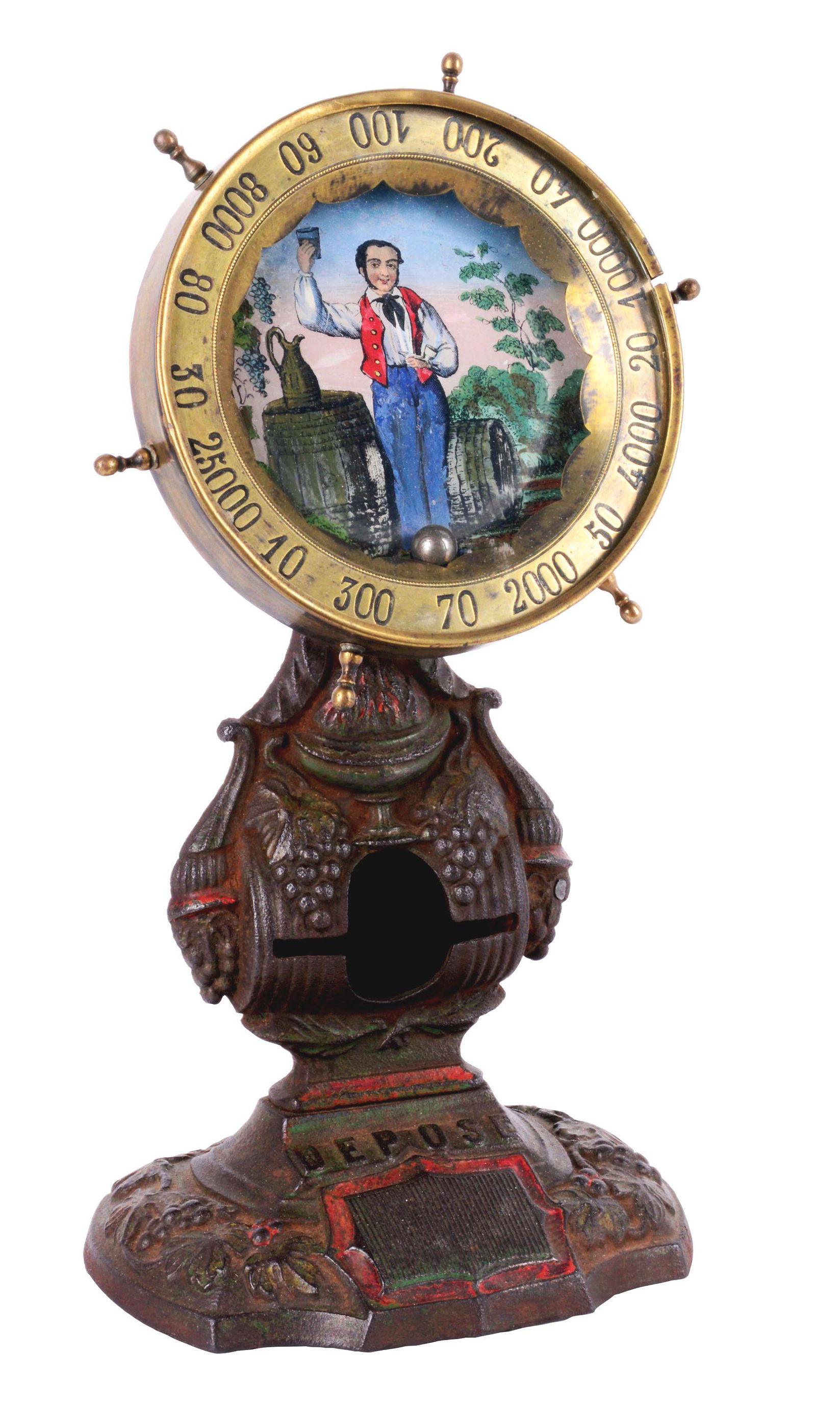 DEPOSE MATCH DISPENSER GAMBLING DEVICE. (1 of 6)